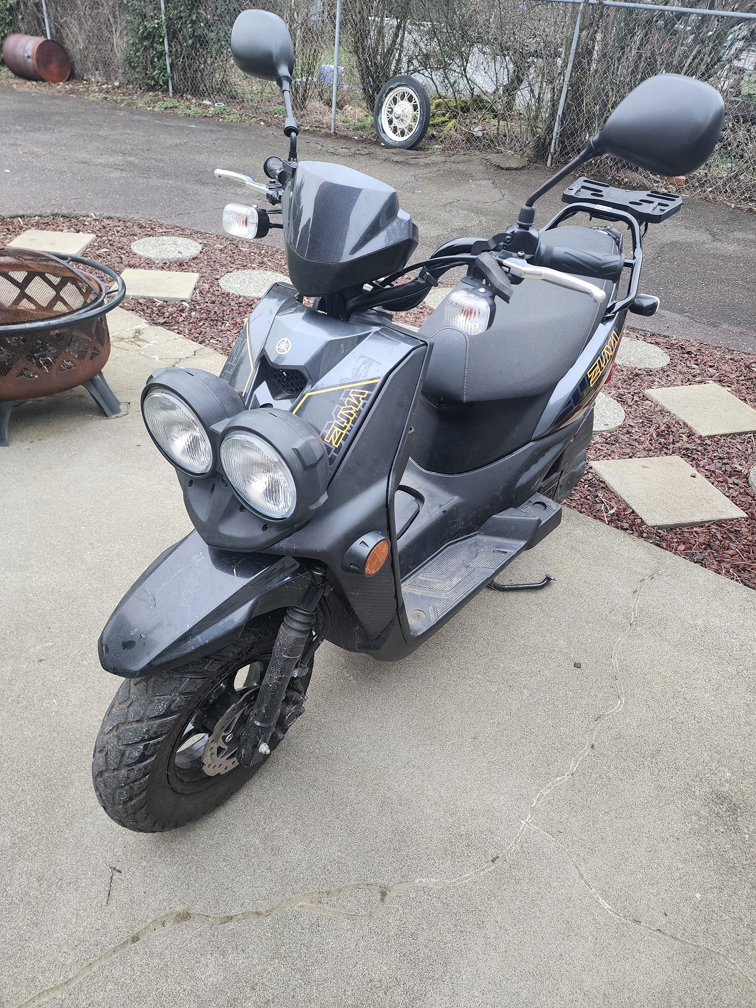 contactさん Recovery of stolen Yamaha Zuma scooter in SE Portland
