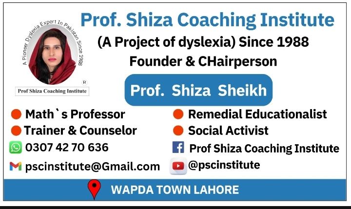 Prof Shiza Coaching Institute