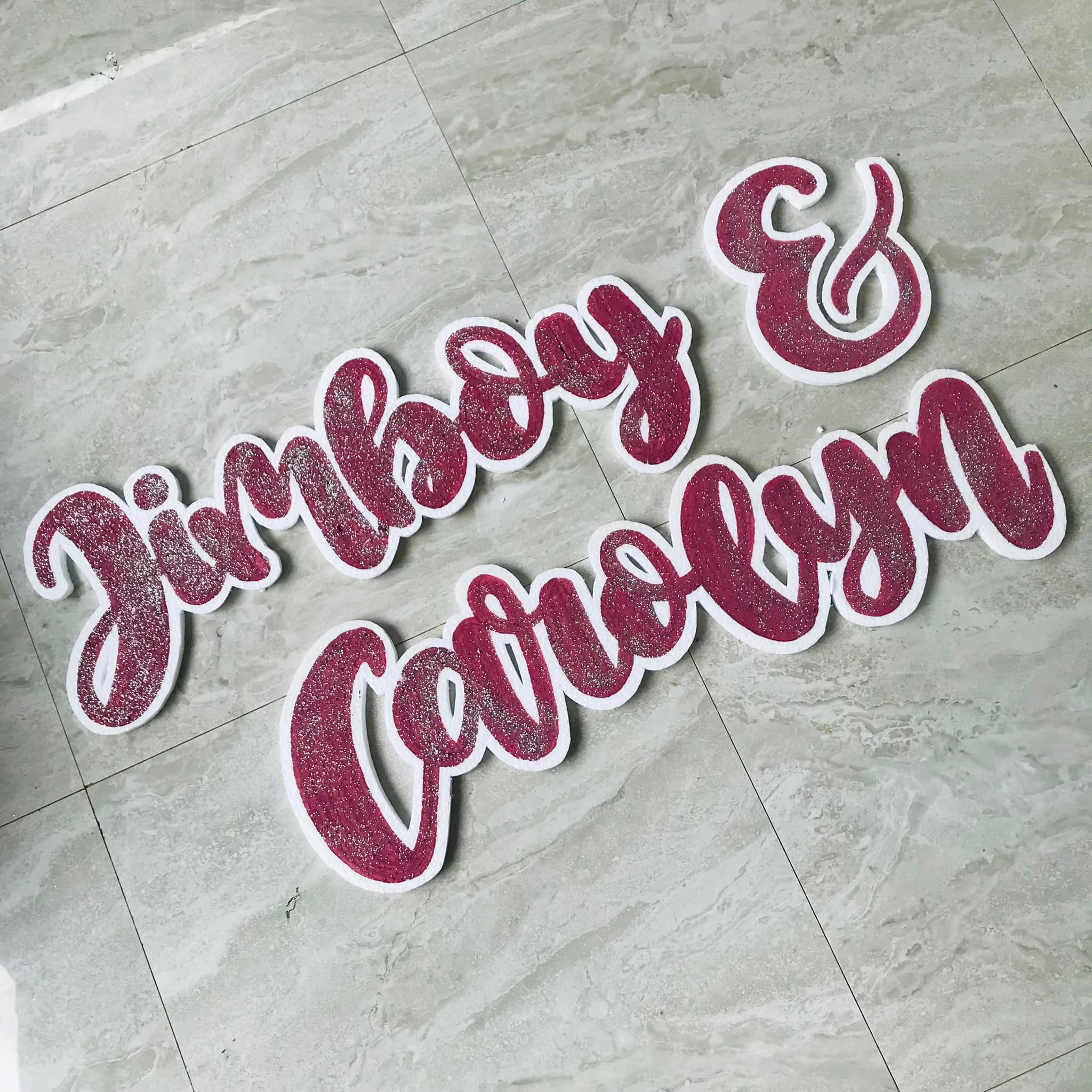 Styro Lettering Services | Davao City