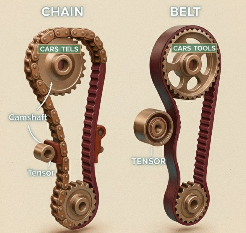 Cars - ⛓️ Timing Chain vs Timing Belt Your engine dances to a very ...