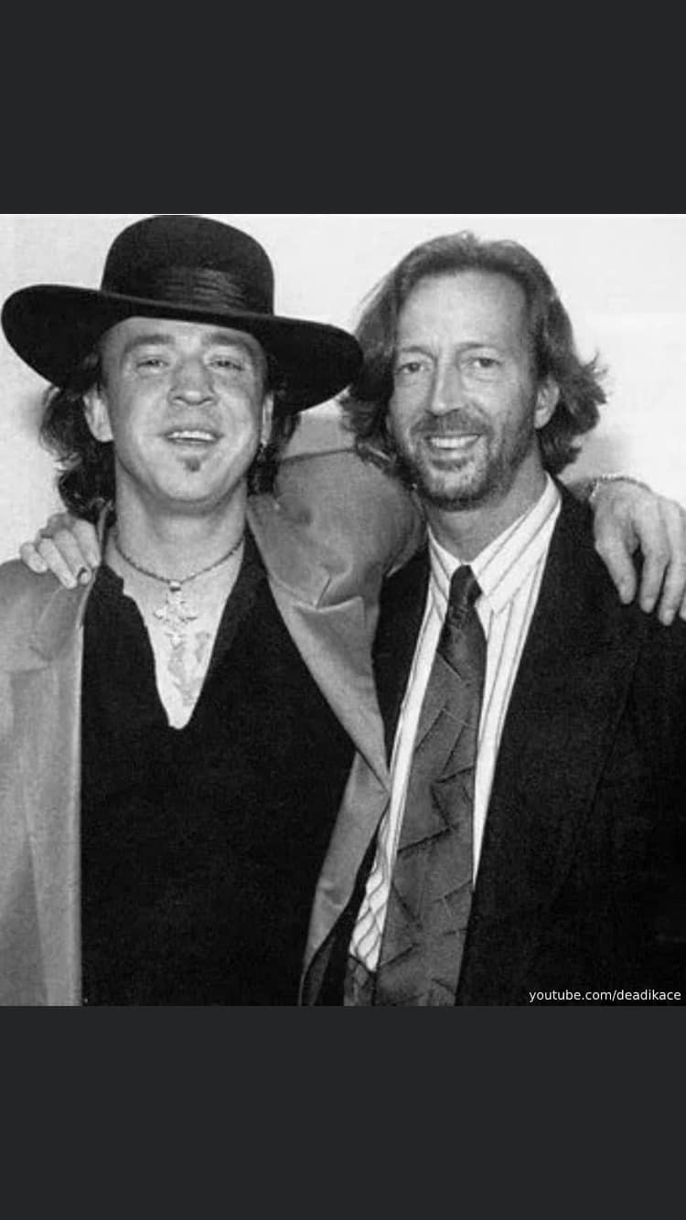 Stevie Ray Vaughan & Eric Clapton, 1990