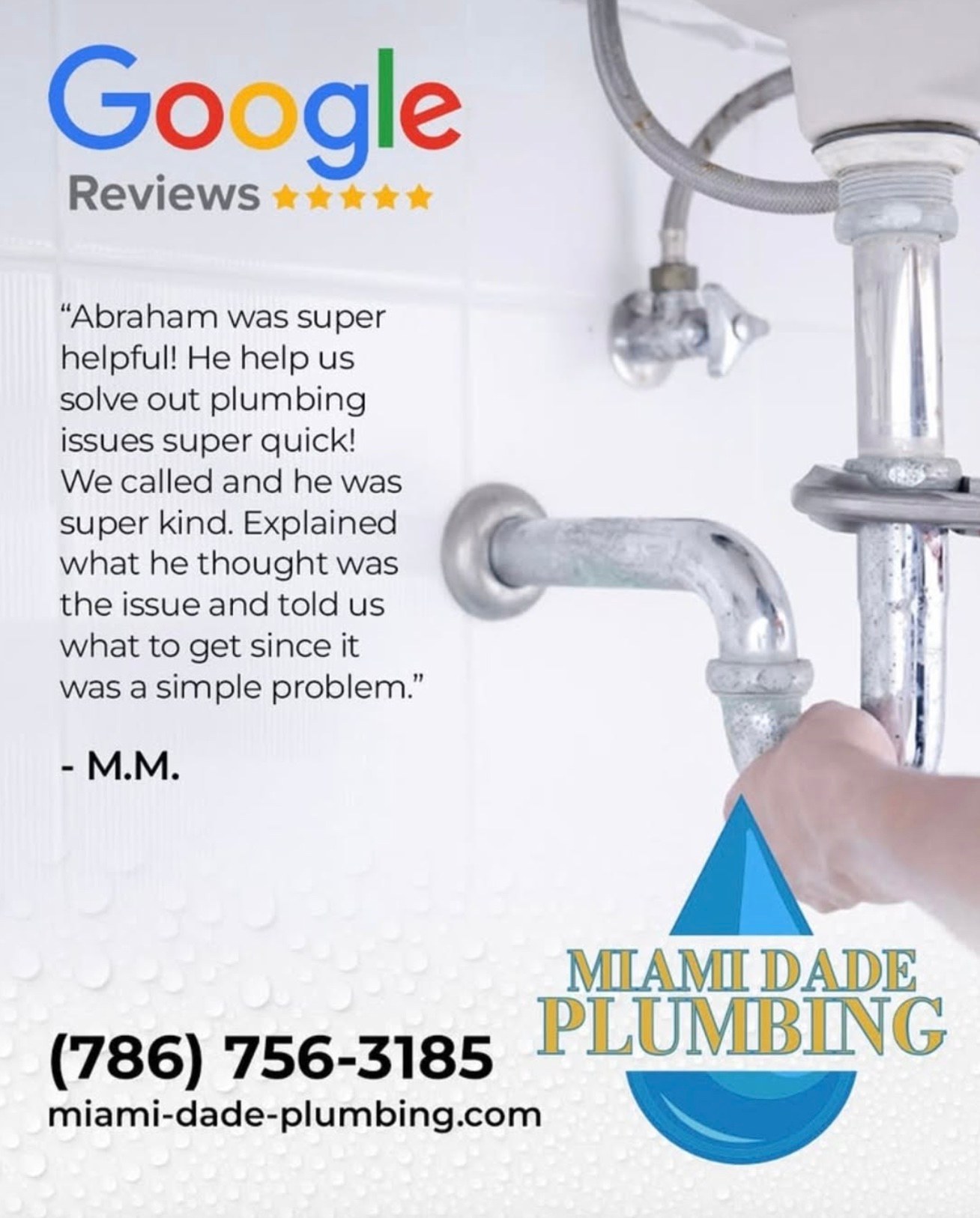 Miami Dade Plumbing | Miami FL