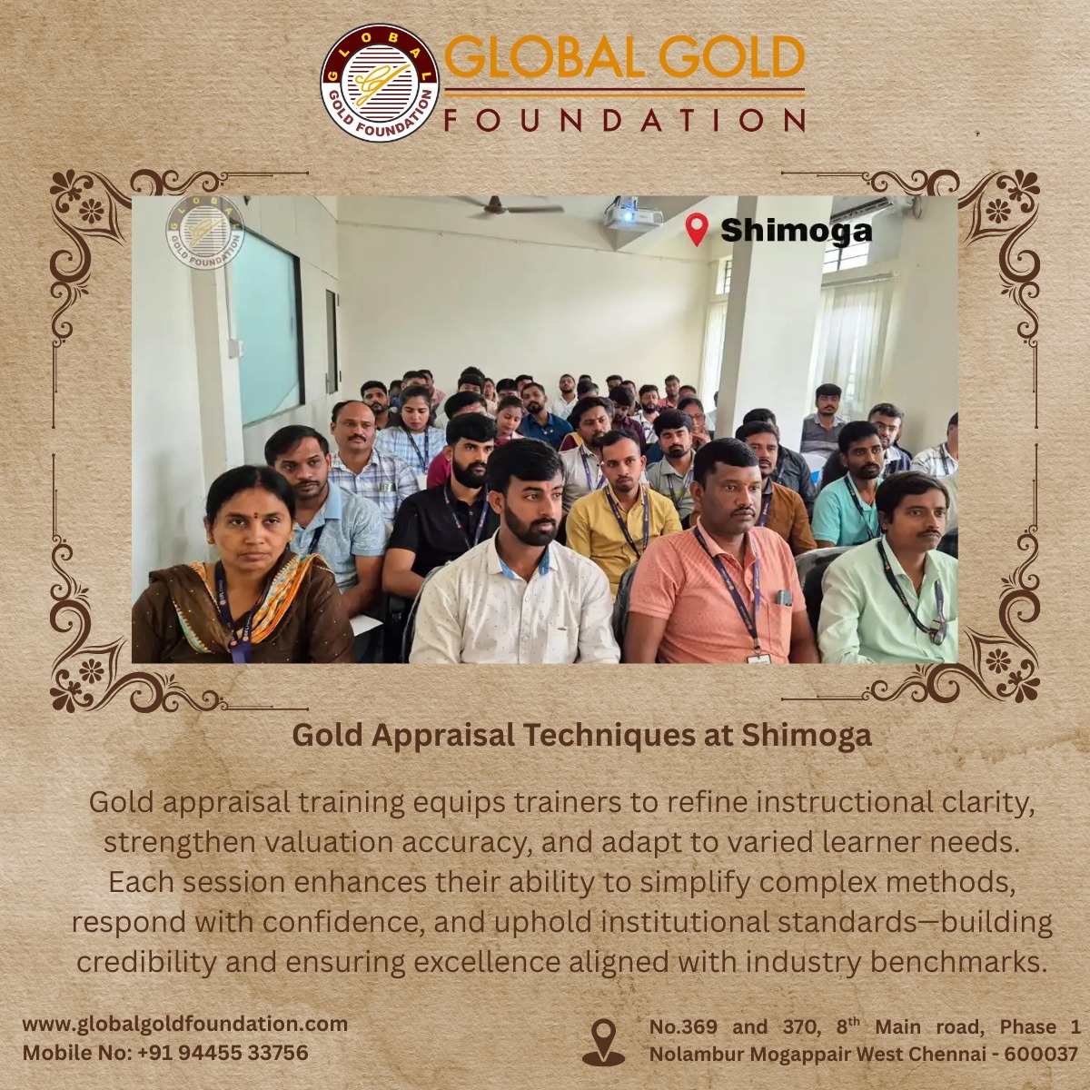 Gold - Gold Appraisal Training Conducted in Shimoga – MSME Certified ...