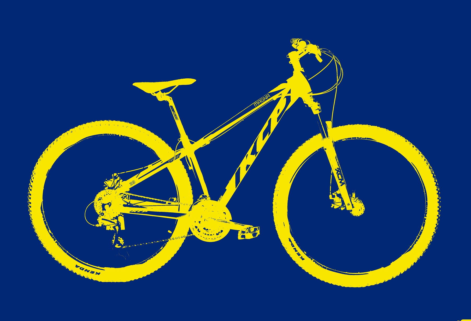 unisex trekkingrad 28