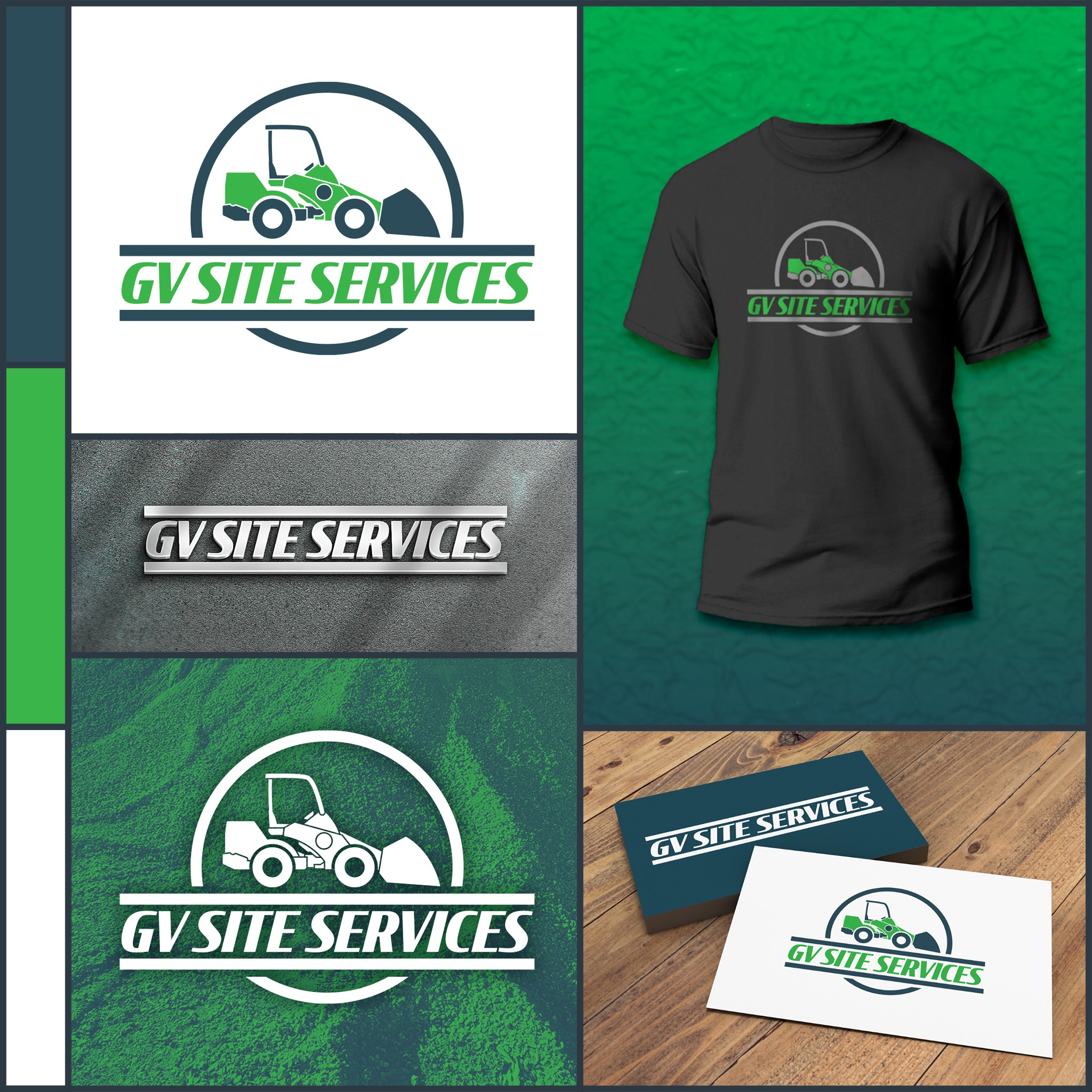 Nathan - Introducing the new logo design recently for GV Site Services ...