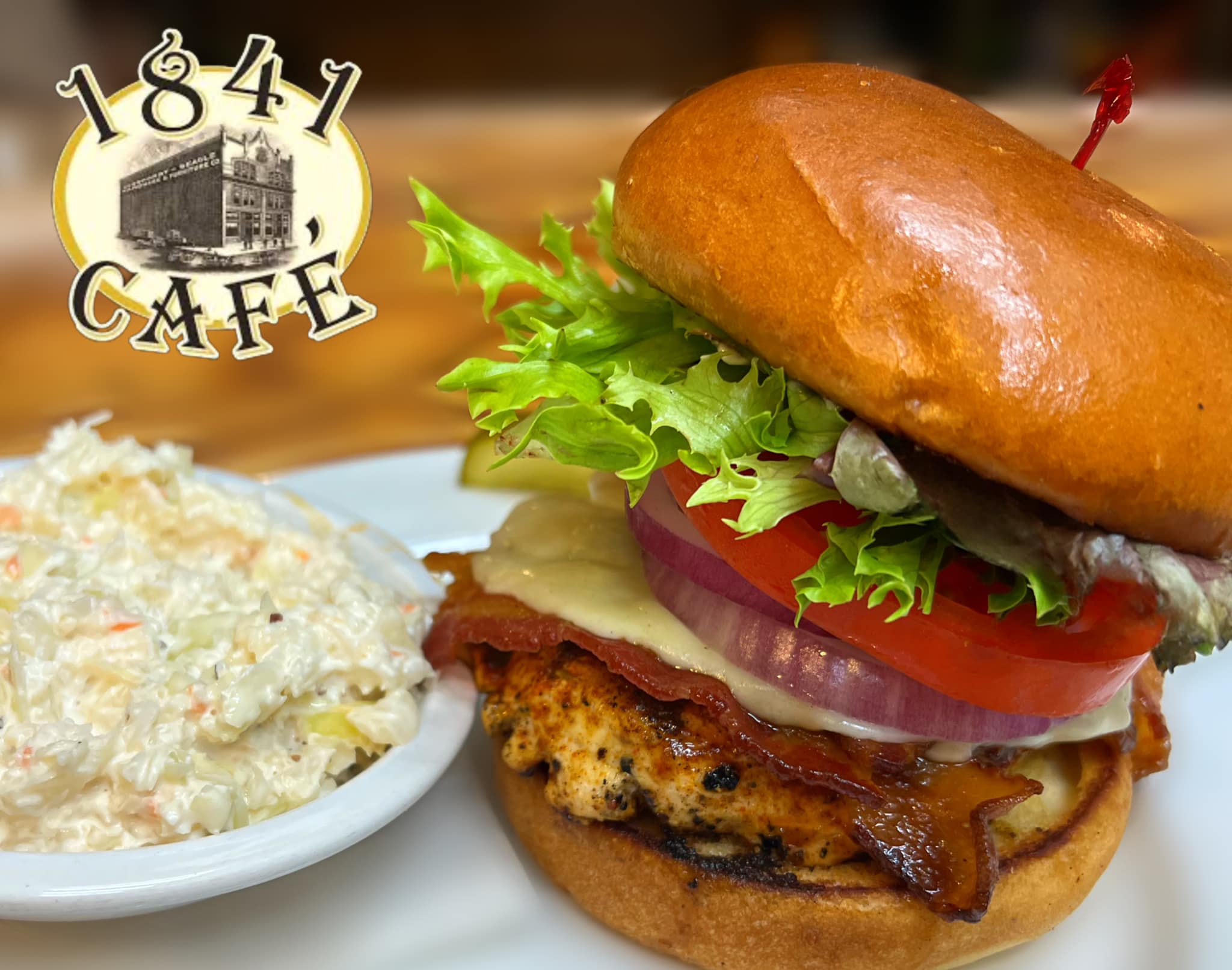 1841 Café - The Kentwood Chicken sandwich is a local...