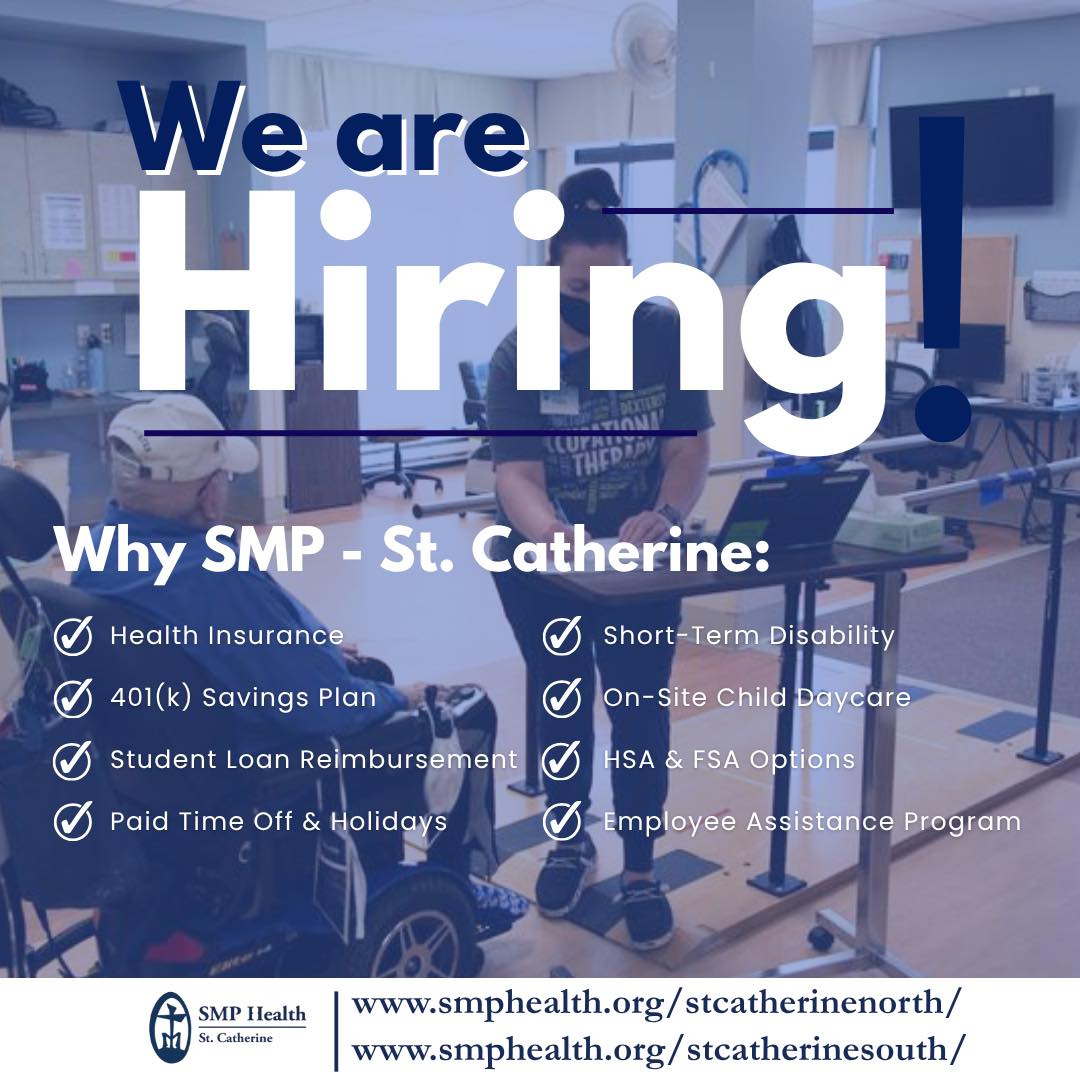 SMP - 💙 We’re Hiring at SMP Health – St. Catherine! Join a ...