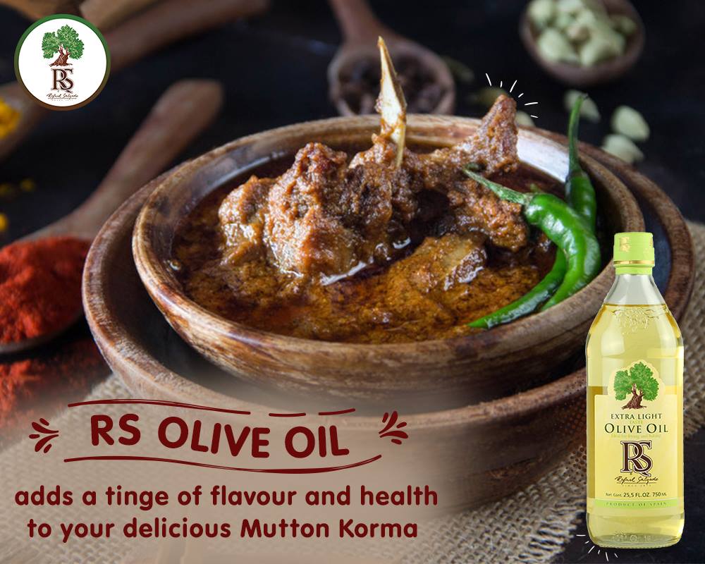 The next time you make Mutton Korma,... - RS Olive Oil MEA | Facebook