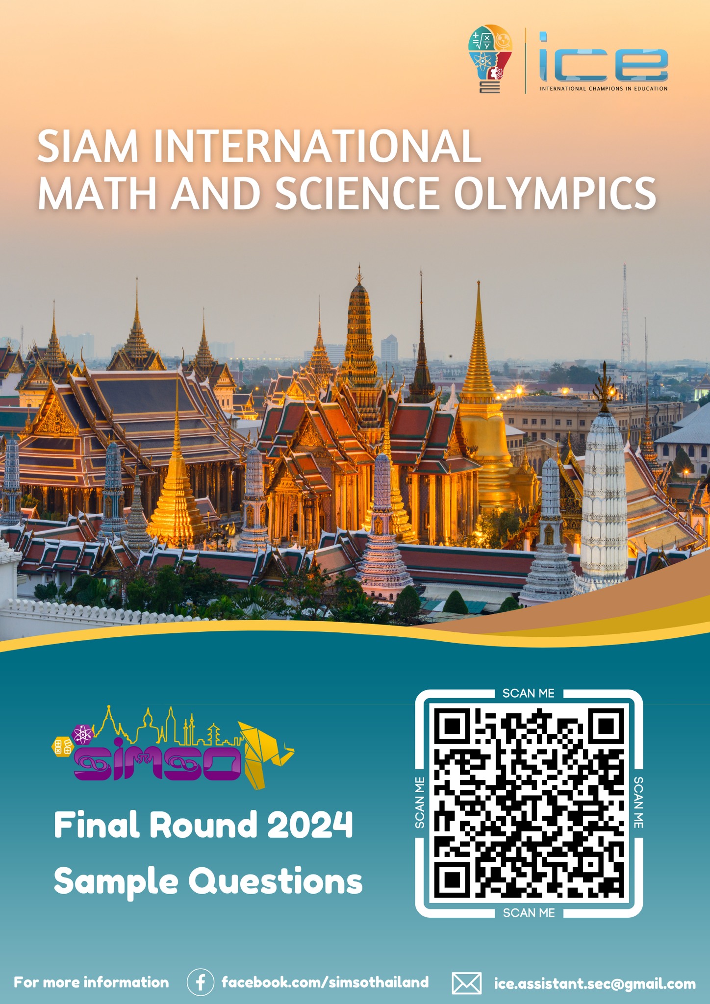 SIMSO Thailand - 🎉 ICE ผู้จัดการแข่งขันรายการ SIMSO 2024... | Facebook