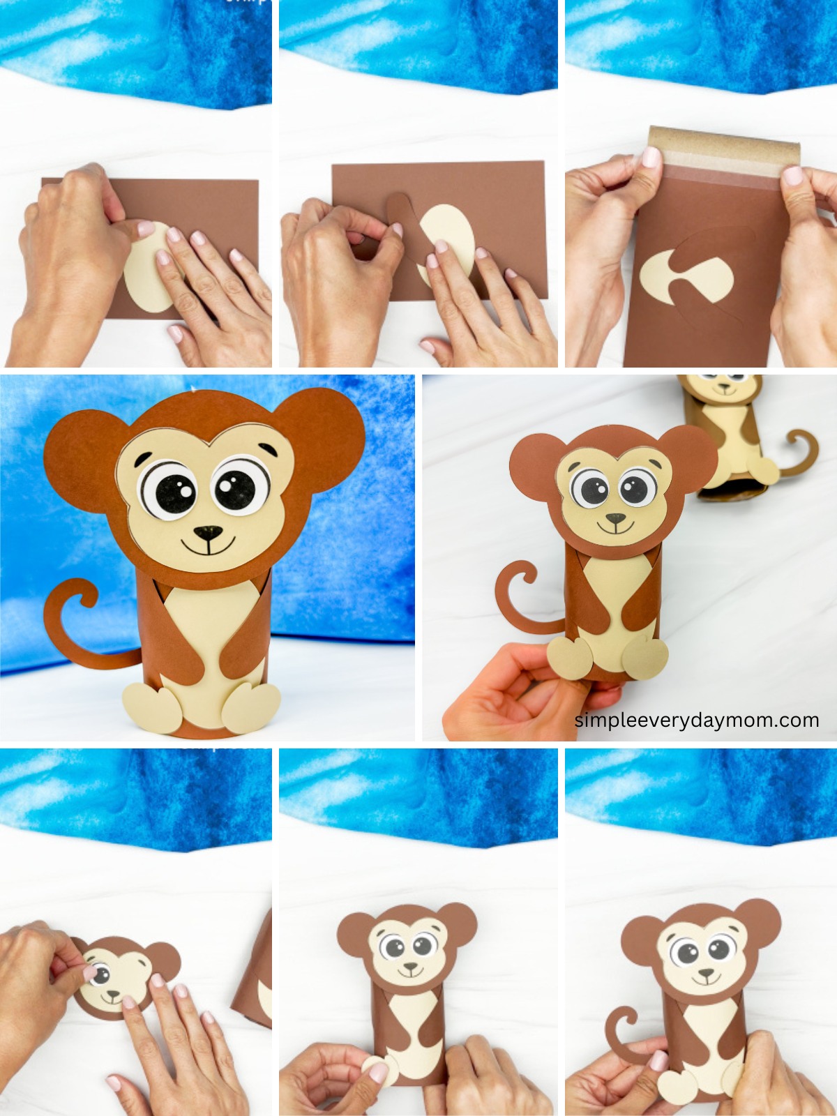 🐒 Monkey TP Roll Craft ️ Get the... - Simple Everyday Mom | Facebook