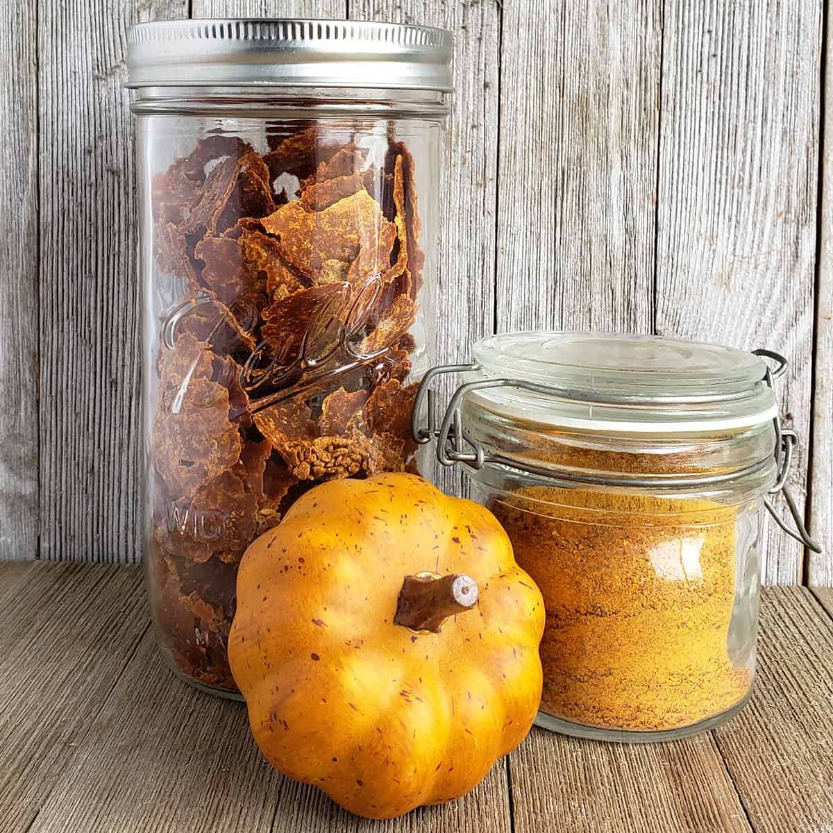 Did you dehydrate pumpkin and think, 