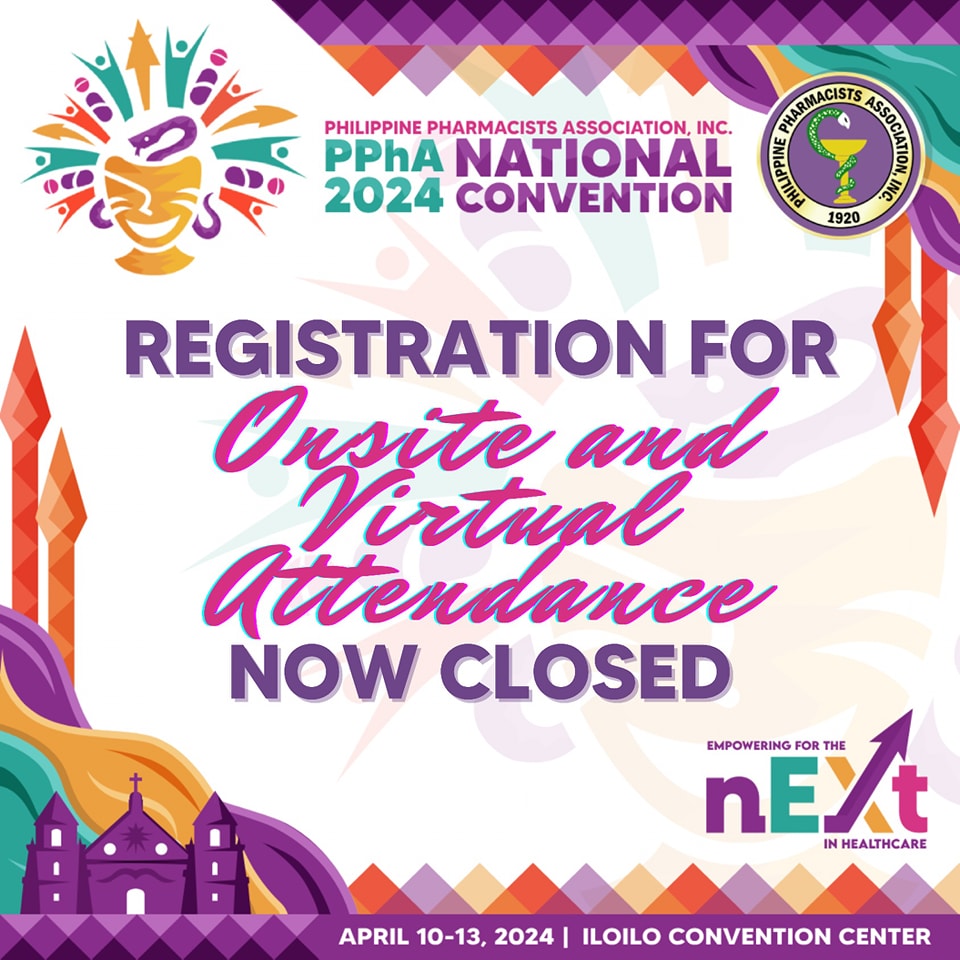 📢 ANNOUNCEMENT... - Philippine Pharmacists Association Inc. | Facebook