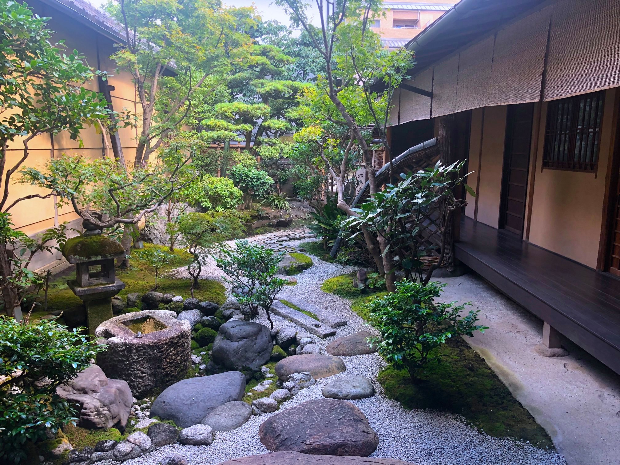 Hidden Kyoto garden in a 90-year-old traditional kyomachiya house