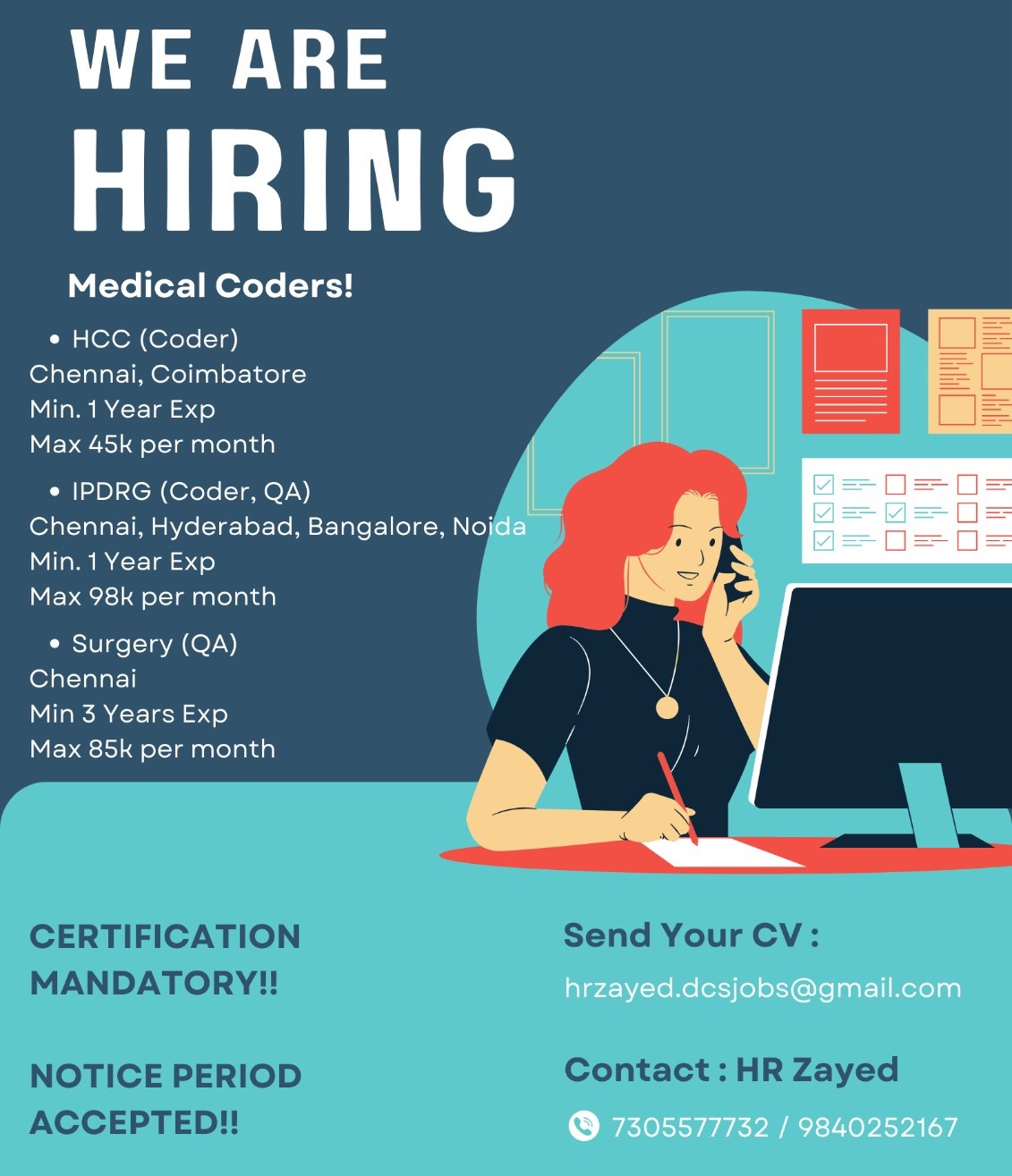 Das - 🔊 Attention all experienced medical coders! 🩺📢 We are thrilled to ...