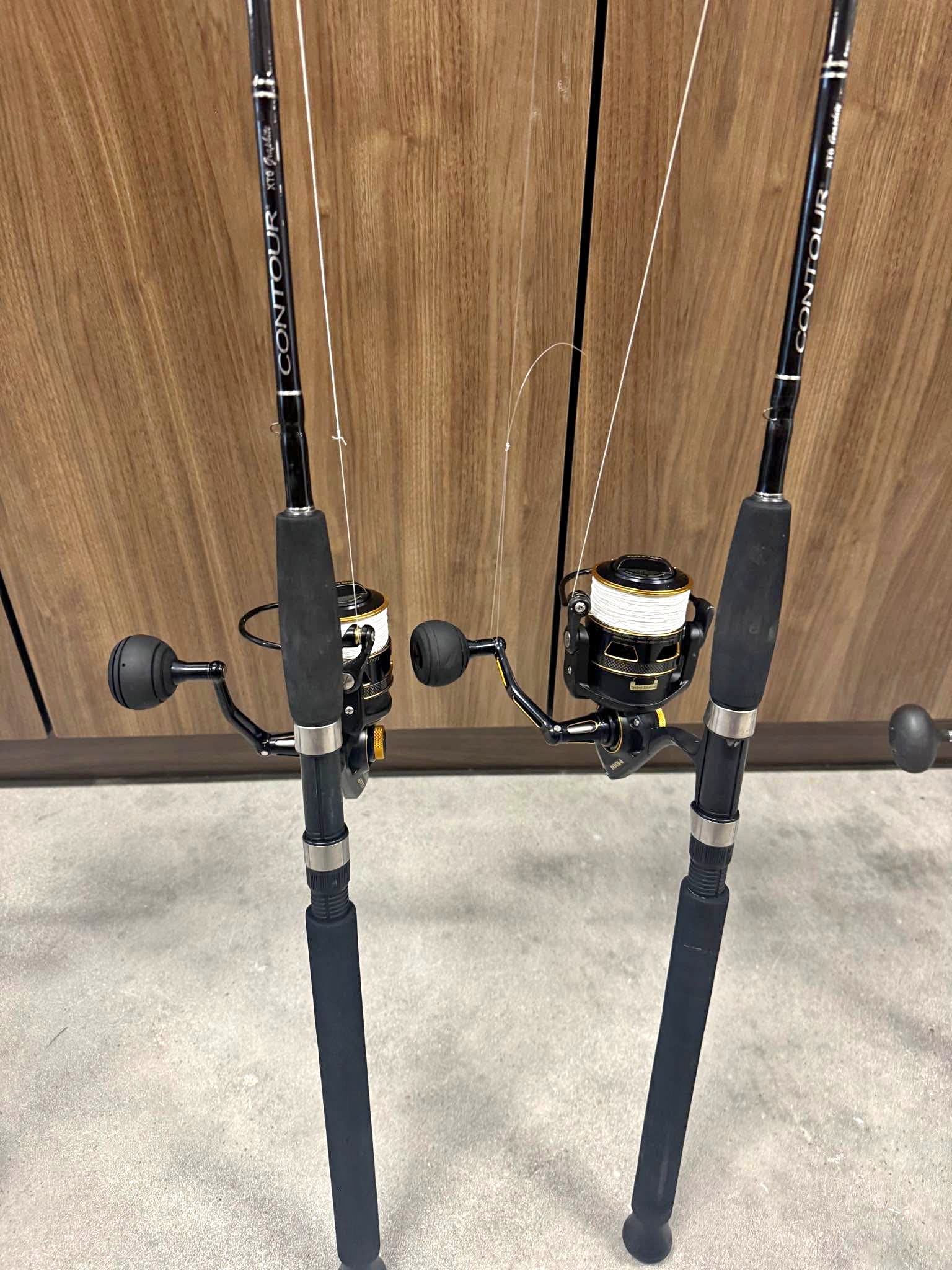 Penn reels clash 6000 with rods - Fishing Rod & Reel Combos - Davie ...