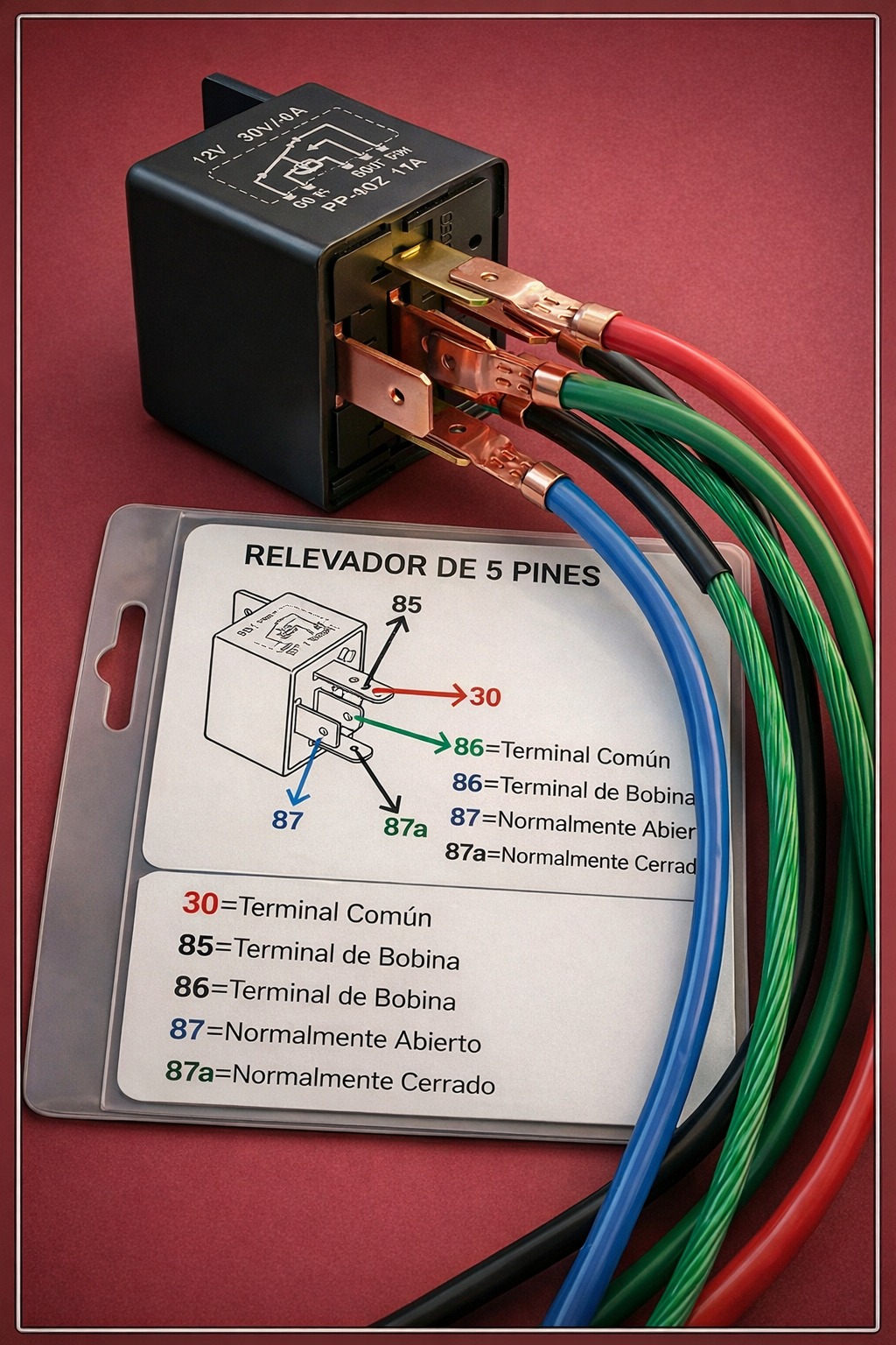 🔌⚡ RELEVADOR AUTOMOTRIZ DE 5... - Mecánica automotriz 97 | Facebook