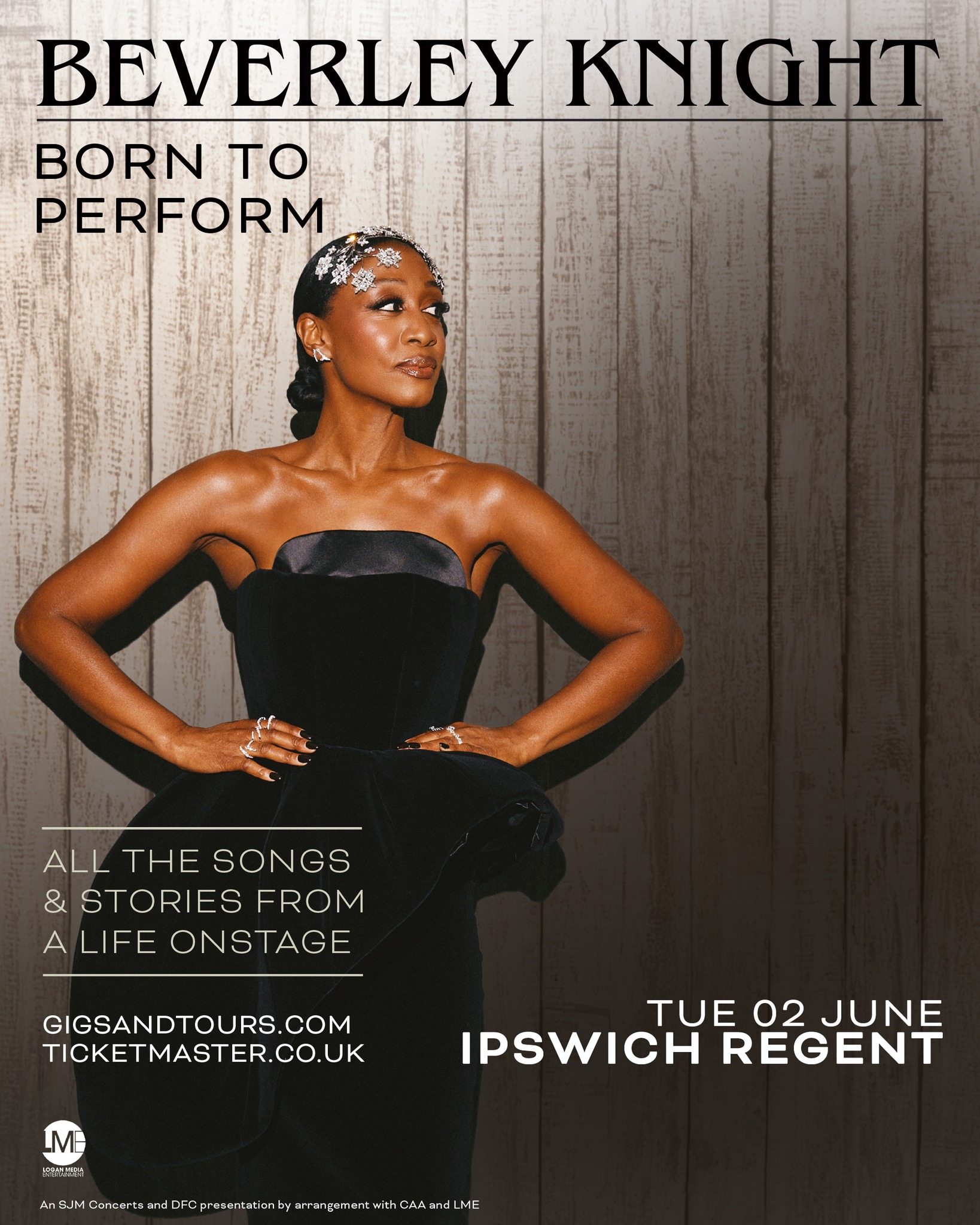 The Queen of British Soul, Beverley Knight MBE, embarks on a huge