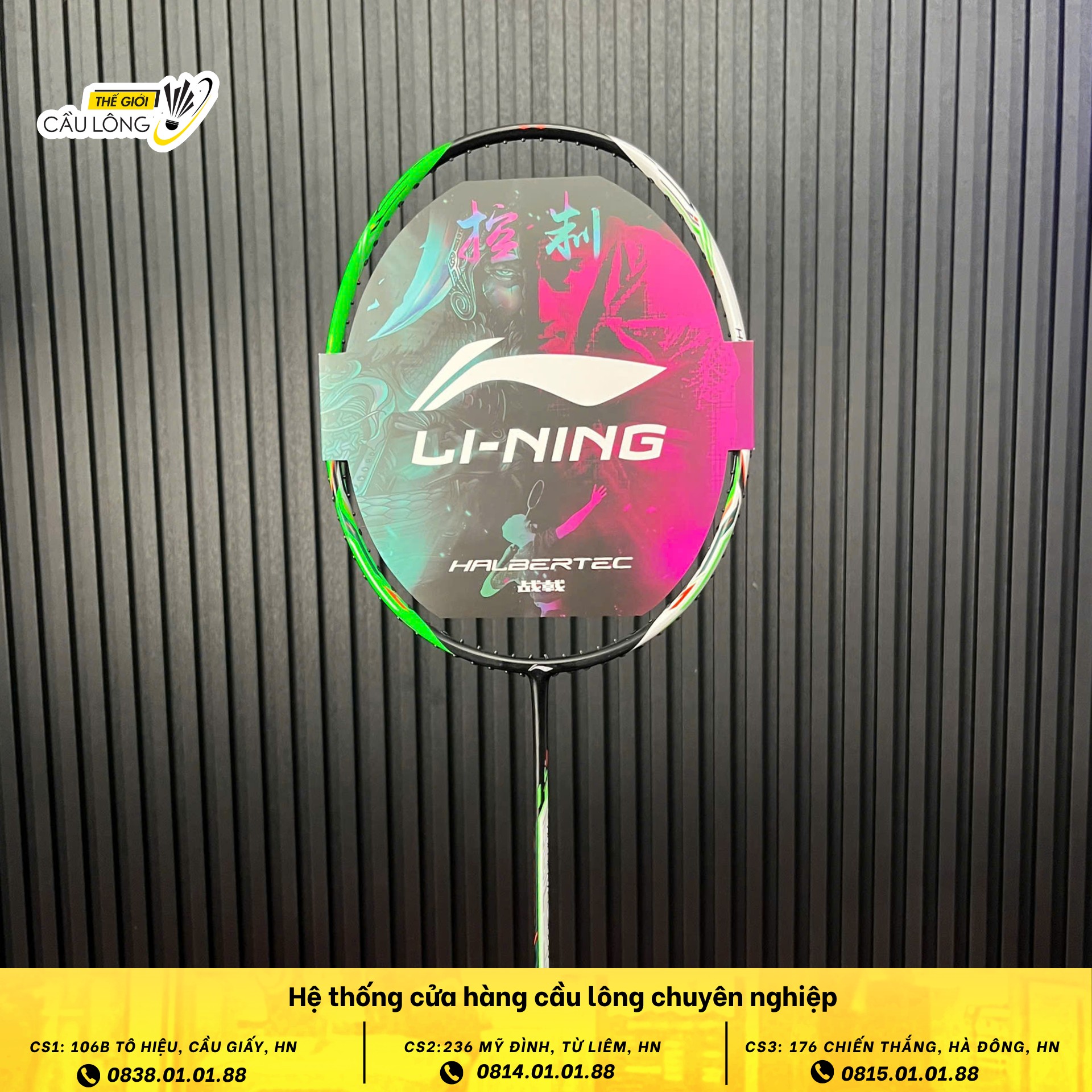 Lining Halbertec 3000 - Có thật sự ngon như lời đồn? Cảm giác đầu tiên ...