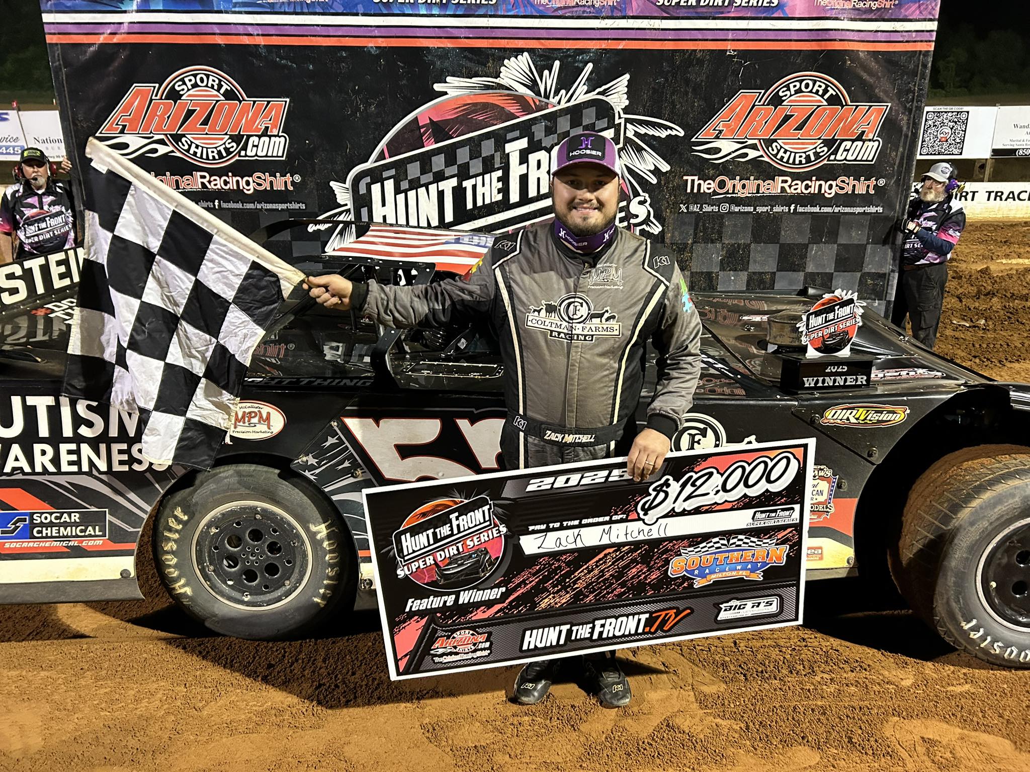 Zack Mitchell wins the... - Hunt the Front Super Dirt Series | Facebook