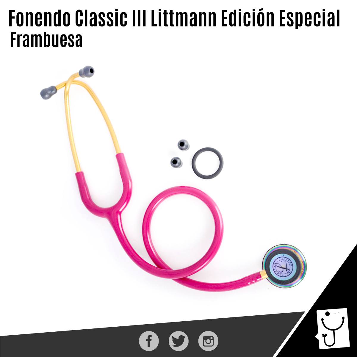 Mumed - Estetoscopio Classic III, Edición especial con...