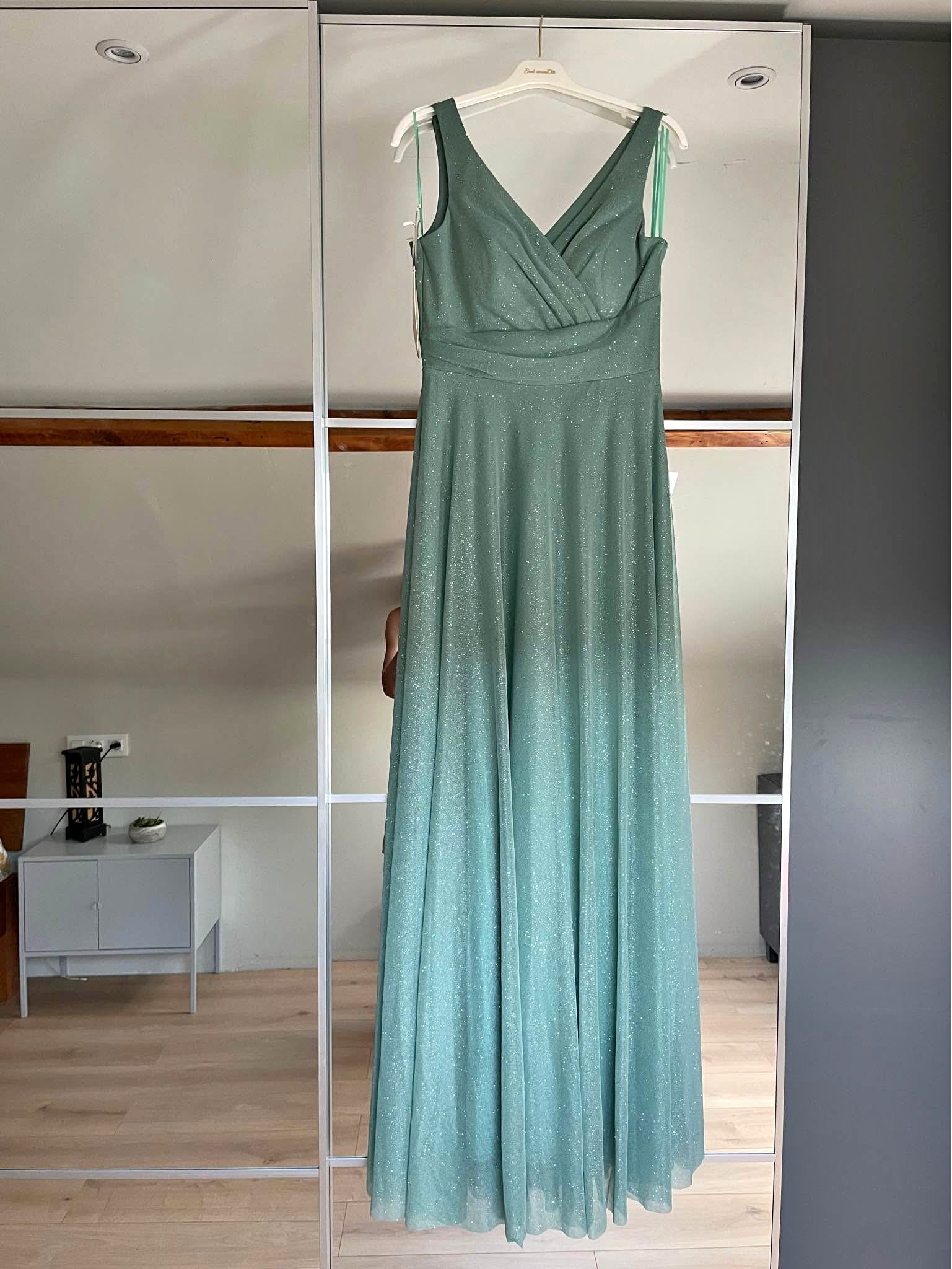 long sleeve blue evening dress Dark Lace Prom Dress, Long – shopluu SASKIA Formal Dress | coverage cut with a 30-50OFF Color:BLACK-OFF WHITE