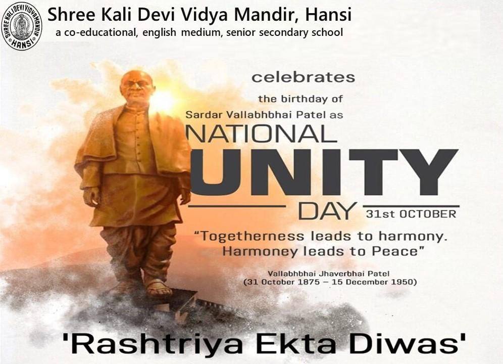 Skdvm Hansi - #UnityDay #RashtriyaEktaDiwas #ironman... | Facebook