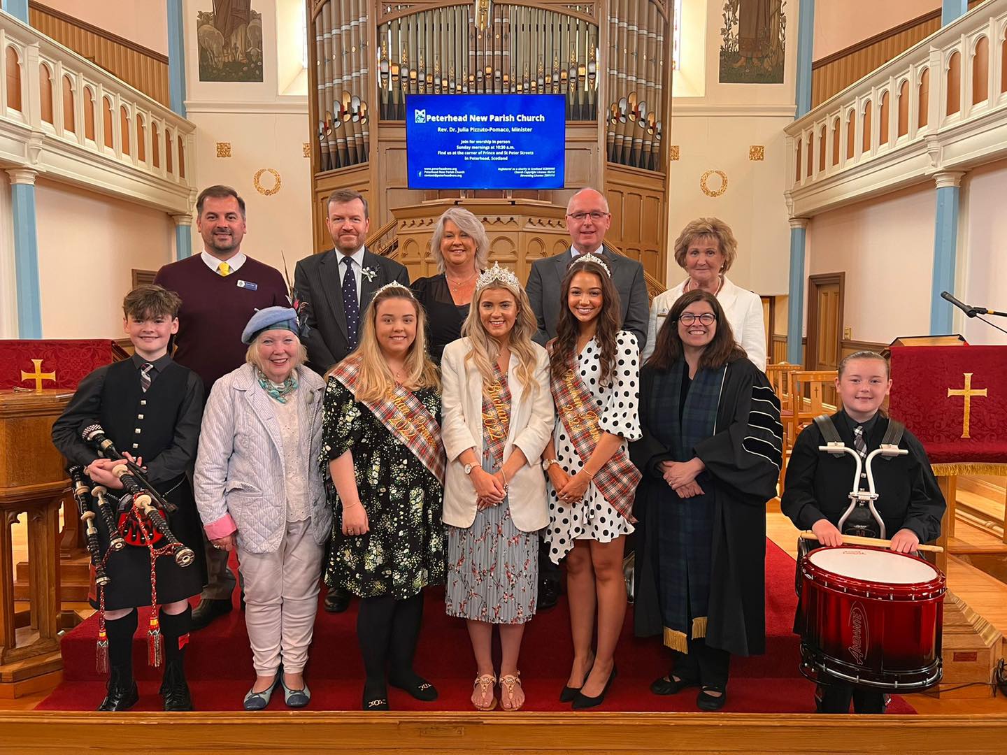 Peterhead - A truly glorious “Scottish Week” Service this morning at ...