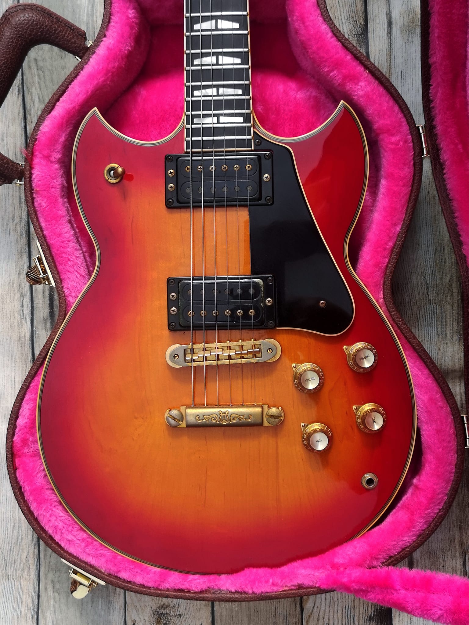 Restored 1979 Yamaha SG1000 guitar with unique history