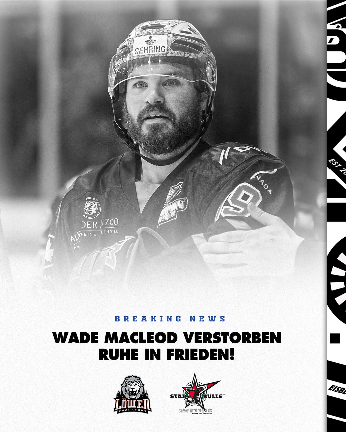 Eisblog - Kampf gegen den Krebs verloren 😔 Wade MacLeod,... | Facebook