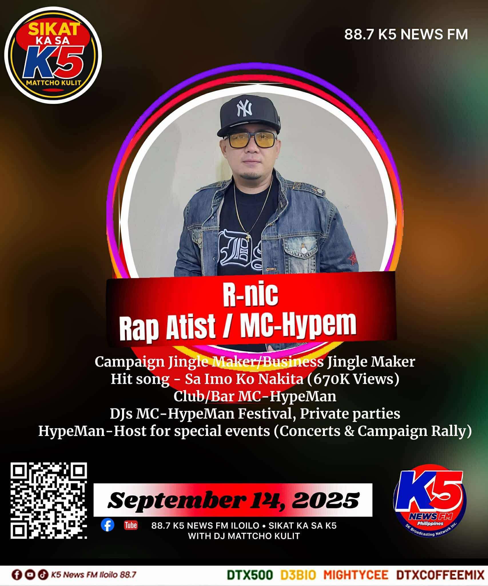 𝙁𝙚𝙚𝙡 𝙩𝙝𝙚 𝙝𝙮𝙥𝙚 𝙩𝙝𝙞𝙨 𝙎𝙪𝙣𝙙𝙖𝙮 𝙣𝙞𝙜𝙝𝙩!... - K5 News FM Iloilo 88.7 | Facebook
