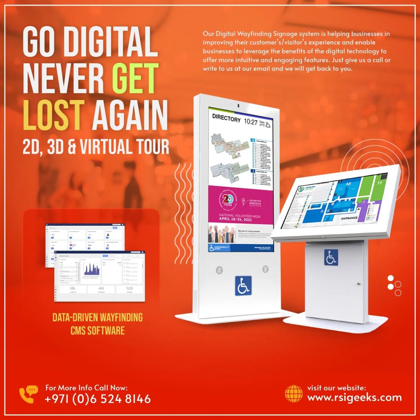 RSI Geeks - Digital Wayfinding Signage, Digital...