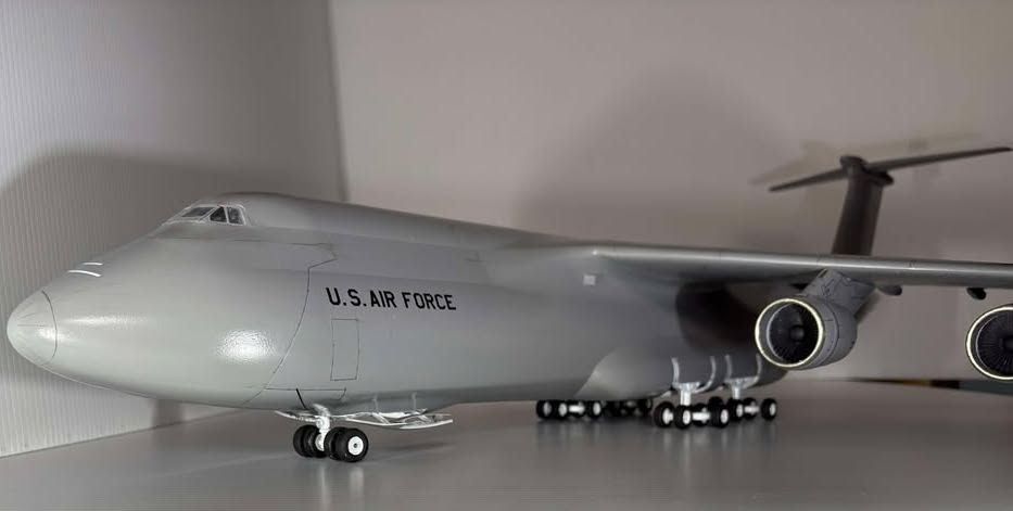 Completion of Roden 1:144 C-5M Super Galaxy Scale Model
