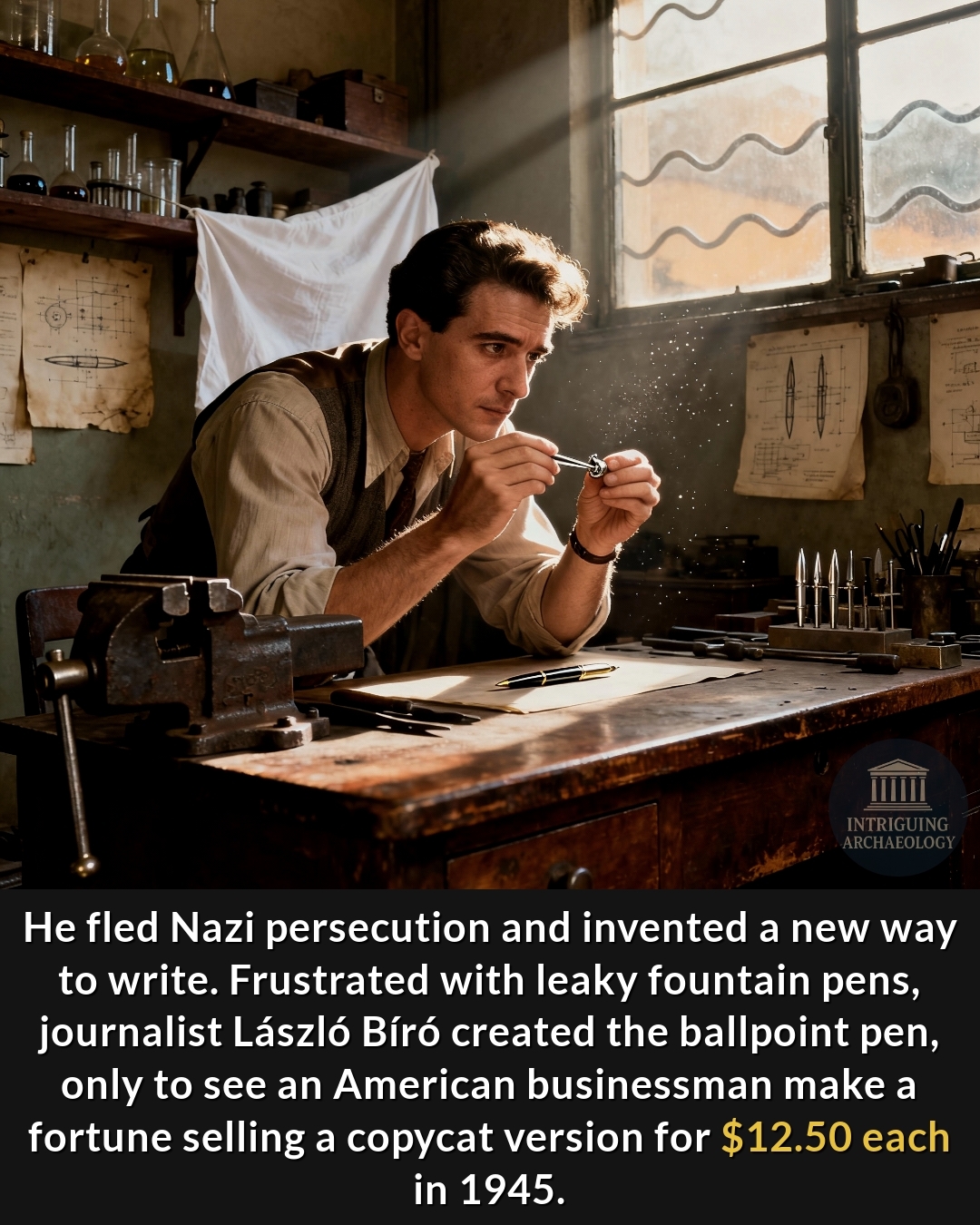 Did you know the simple pen in... - Intriguing Archaeology | Facebook