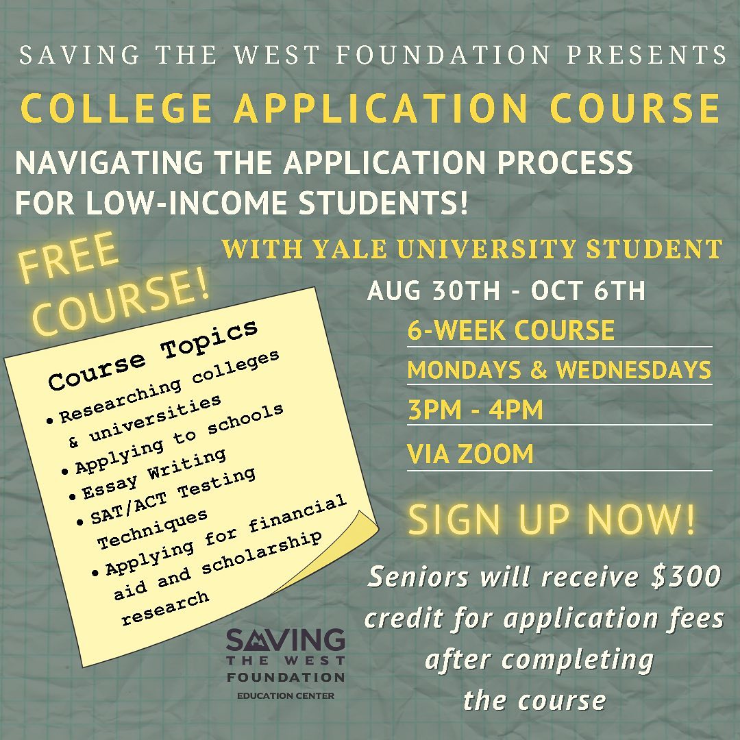 Saving The West Foundation | Los Angeles CA