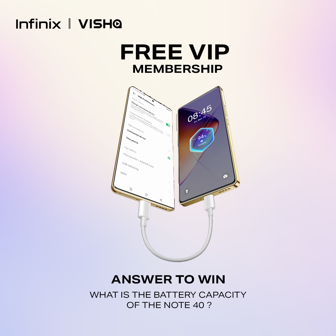 Infinix Mobile - Guess the battery capacity of the Note 40...
