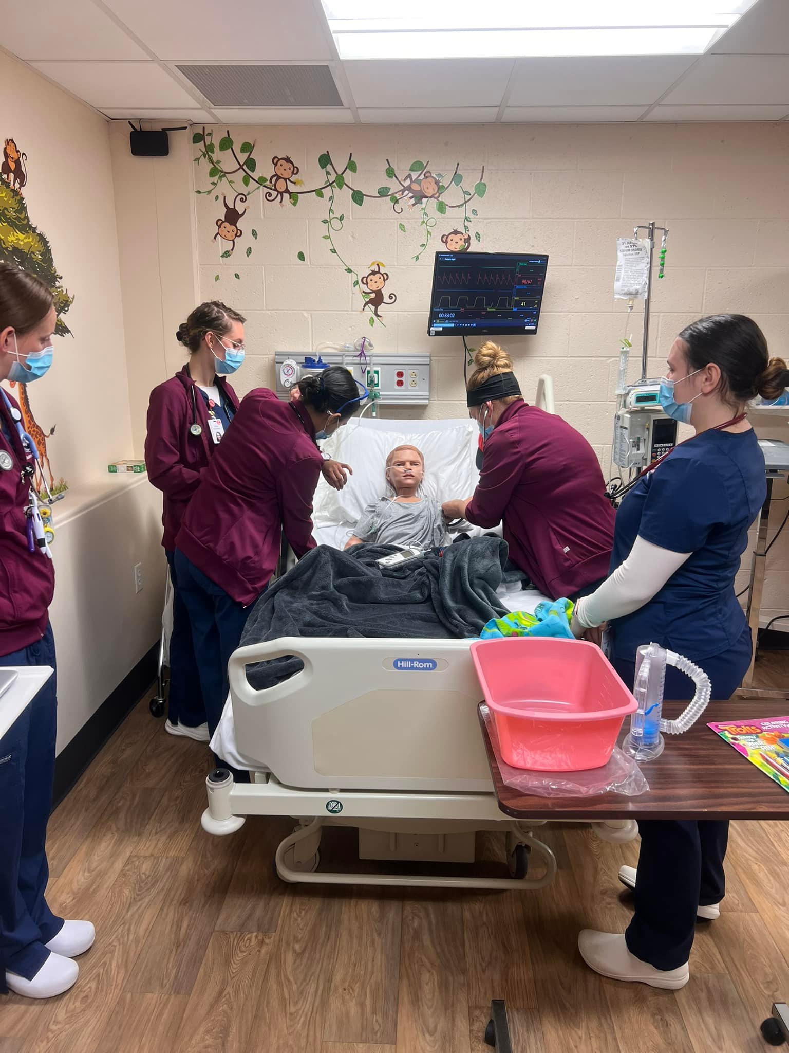 🩺Our nursing students completed a simulation in their Peds lab today on ...