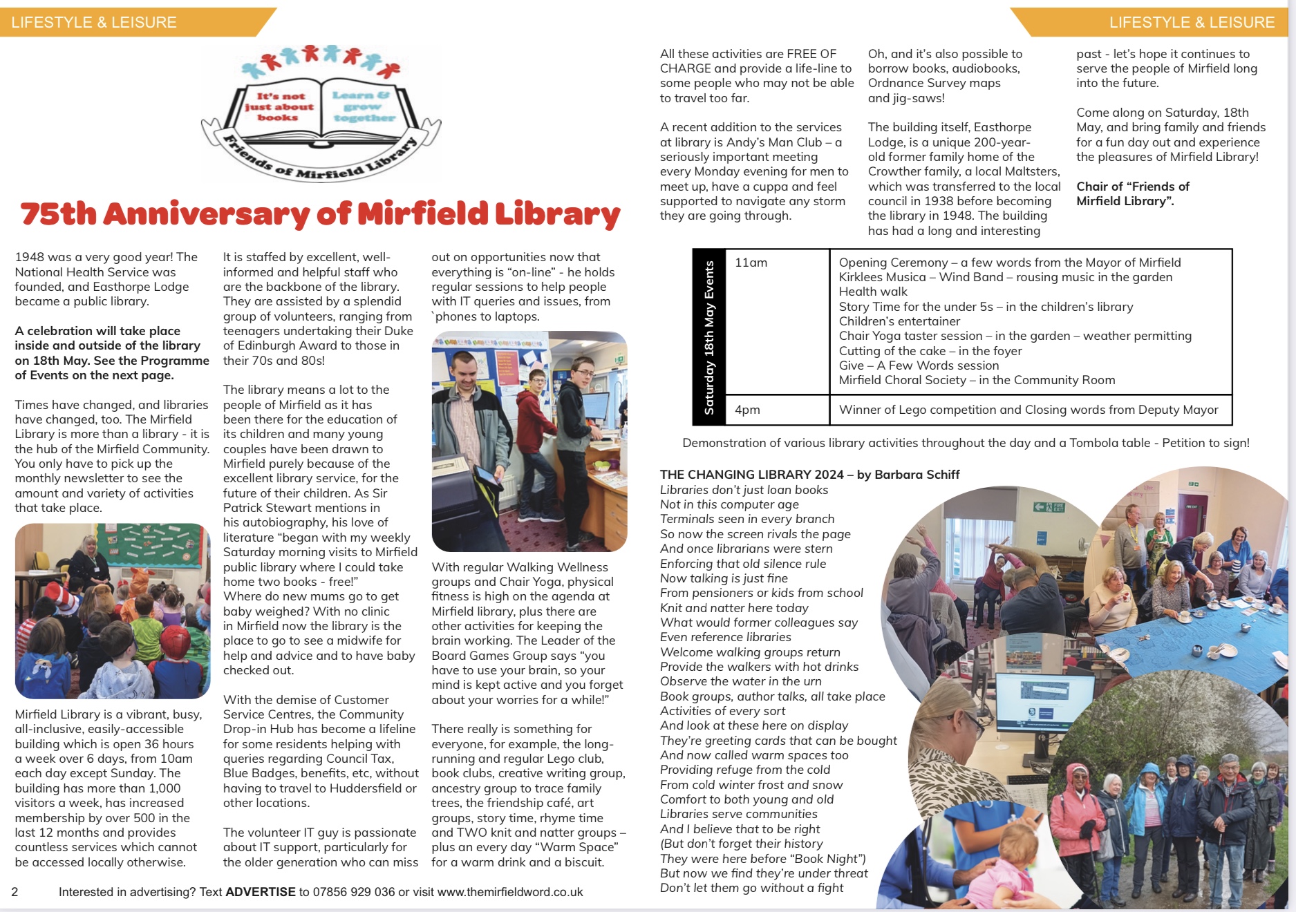 Mirfield Library is 75 years... - Friends of Mirfield Library | Facebook