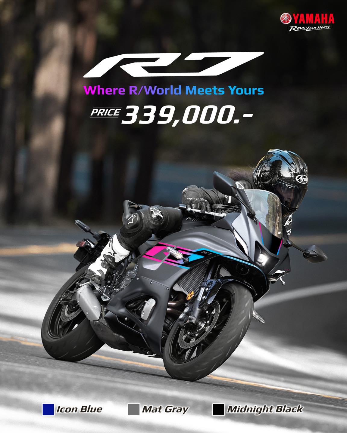 Yamaha YZF-R7 New... - Yamaha Riders club Chiang Mai | Facebook