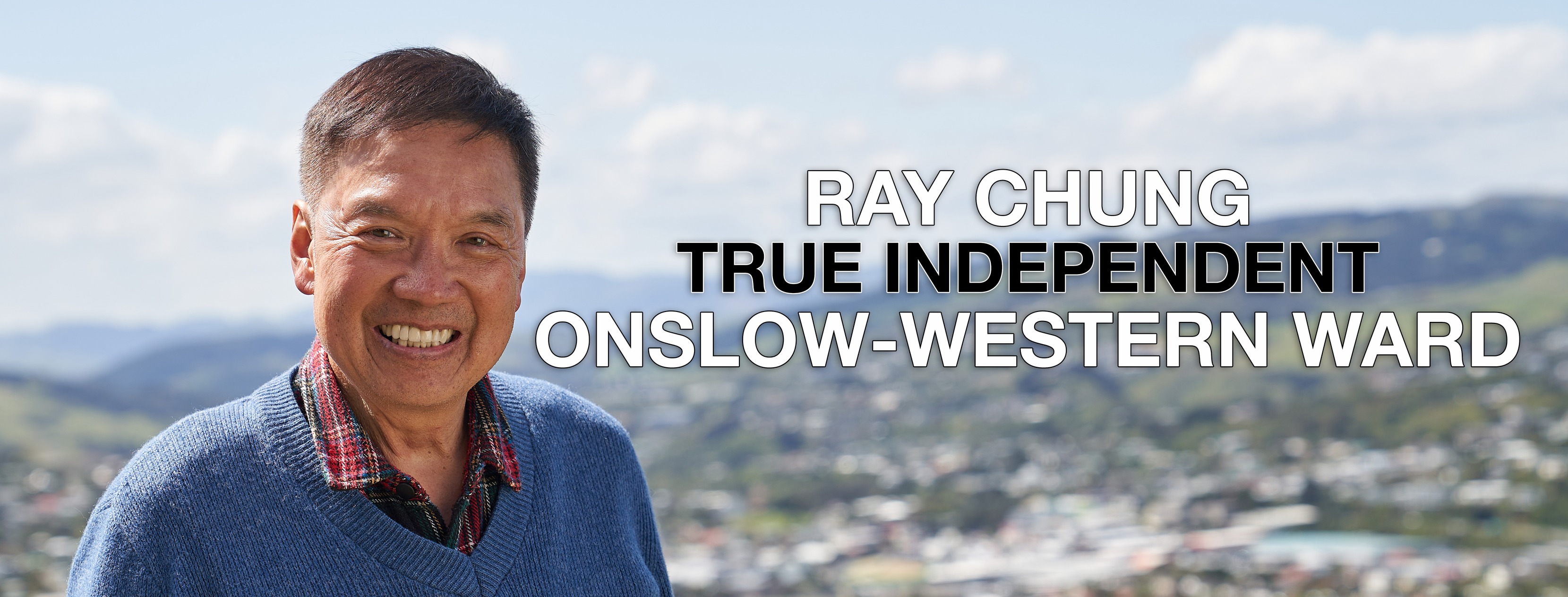 Rayward Chung, Wharangi/Onslow-Western Ward Councillor
