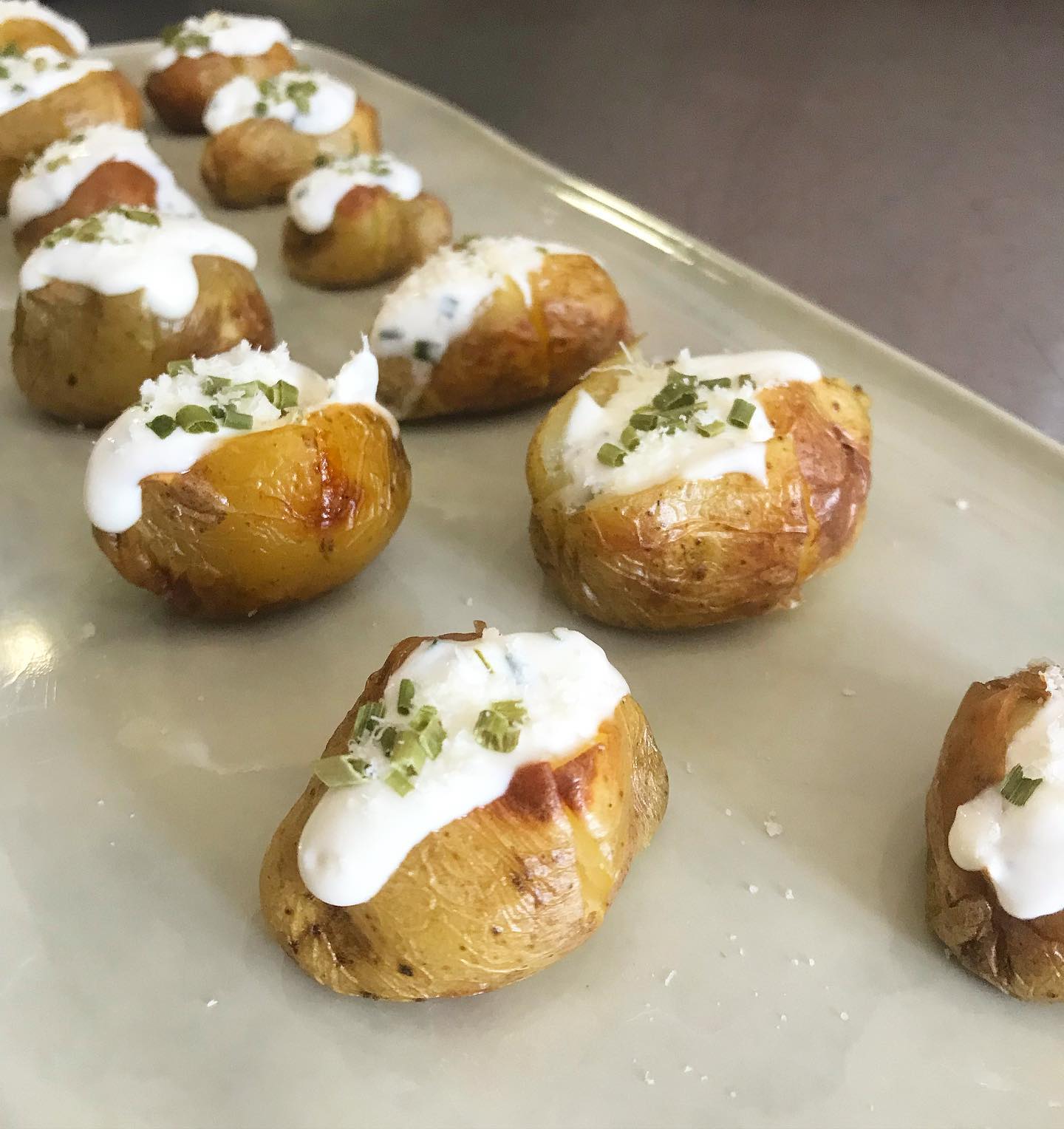 Little mini jacket potatoes 😩 how... - Frankie’s Italian | Facebook