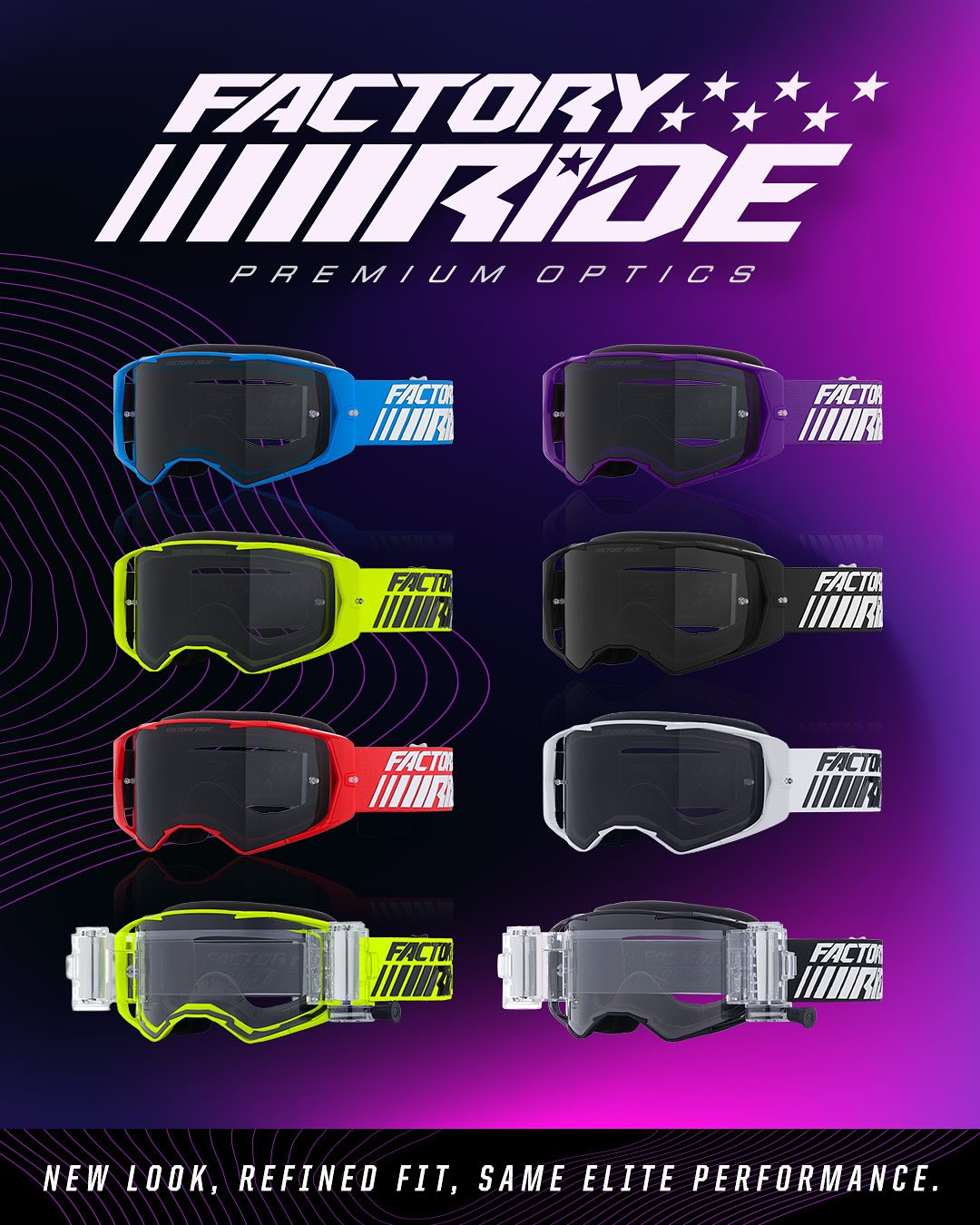 Factory Ride Premium Optics