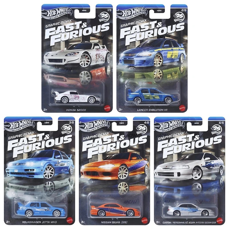 Hot Wheels 1:64 Fast & Furious themed set review