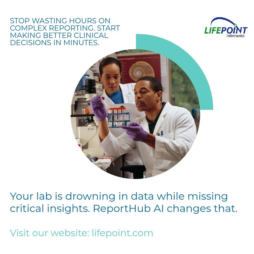 Introducing ReportHub AI: Where... - Lifepoint Informatics | Facebook