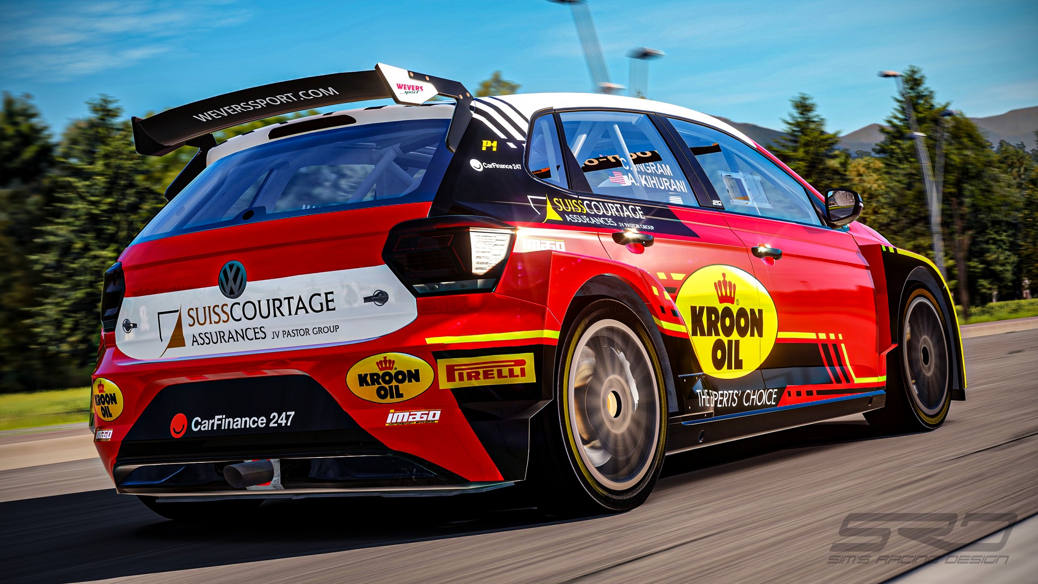SRD presents the VW Polo GTI... - SRD - Sim's Racing Design