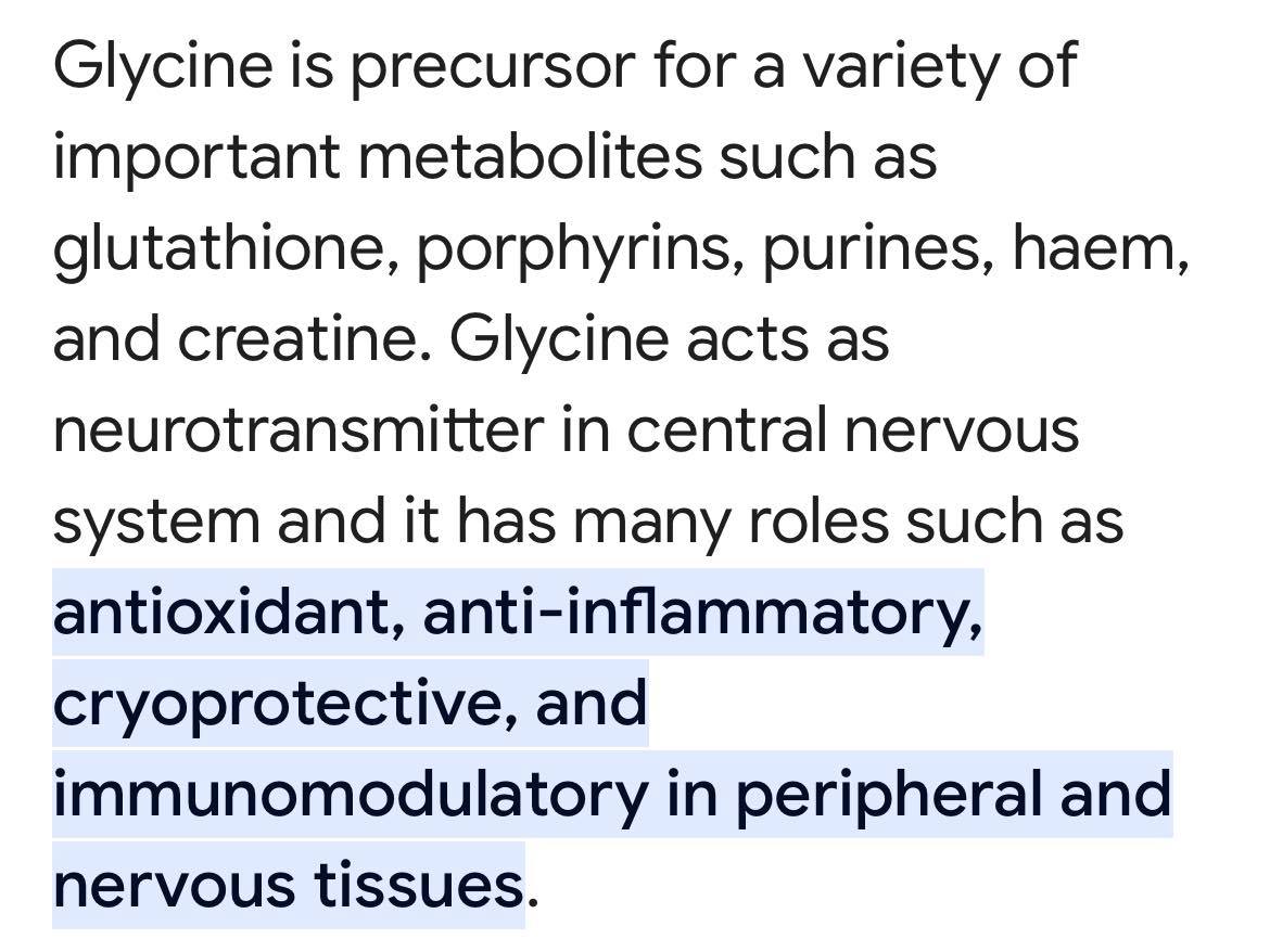 glycine is the precursor for glutathione What causes high levels without supplements in mold toxicity? Flavor::Orange Genetic and Metabolite Variability 5mg TB-500