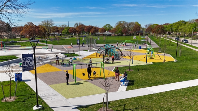 Kayla's Playground in Franklin now open after resurfacing