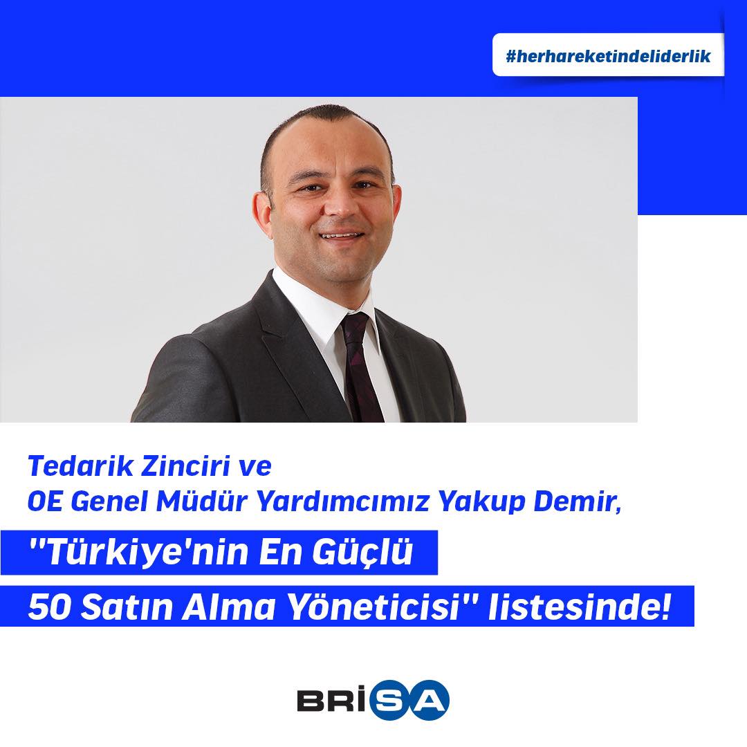 Tedarik Zinciri ve Orijinal Ekipman Genel Müdür Yardımcımız Yakup Demi
