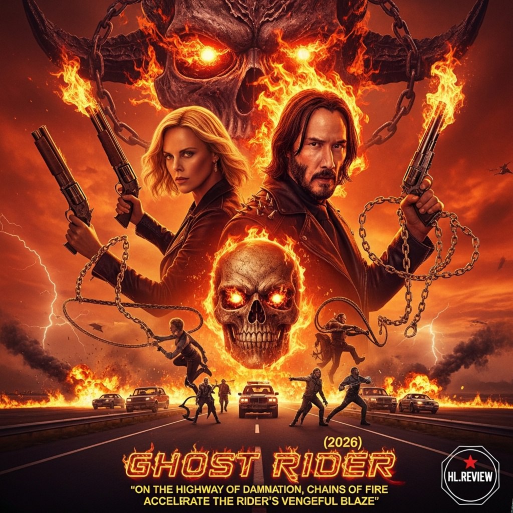 Movies - 🎬 Ghost Rider (2026) — First Trailer ⭐ Starring: Keanu Reeves ...