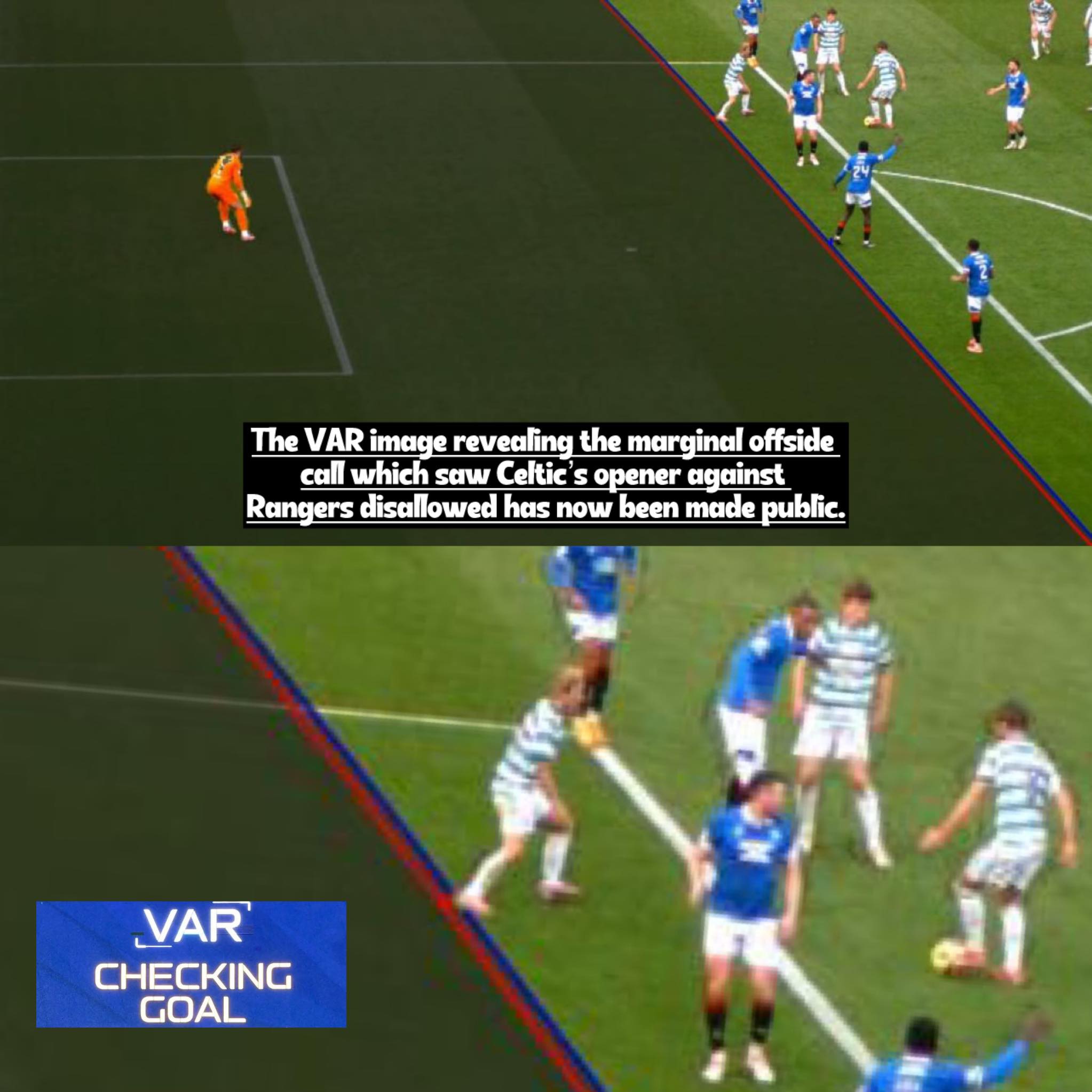 Within - VAR CONTROVERSY: Celtic’s early goal against Rangers was ruled ...