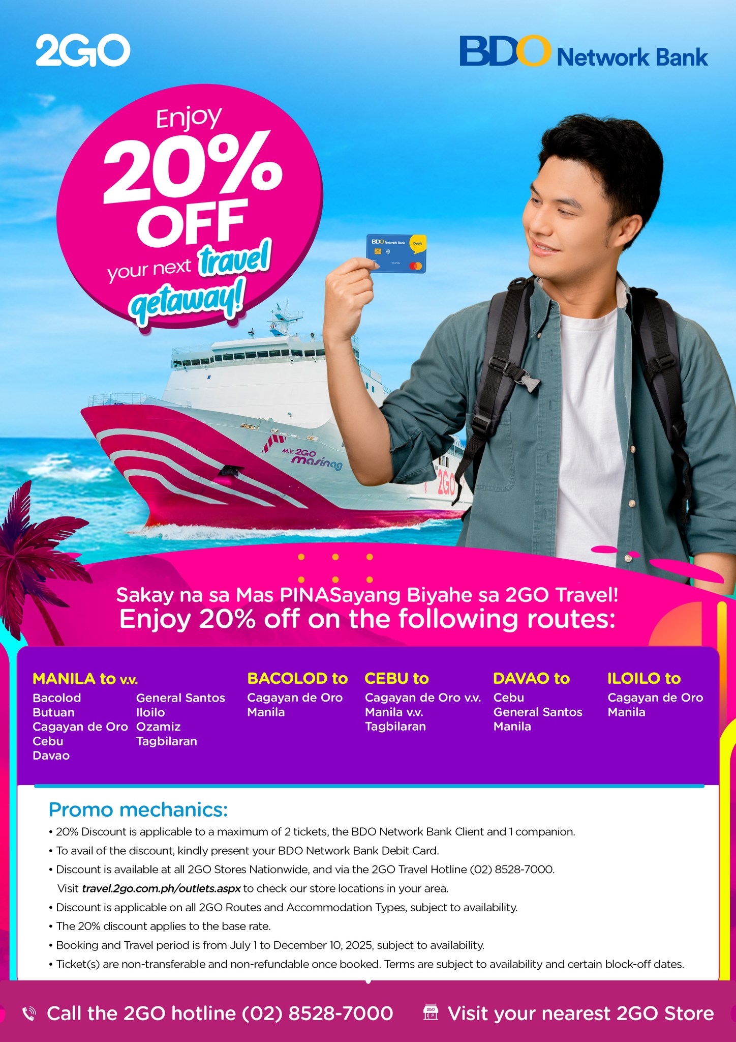 BDO - 🚢 Asenso-nation! Ready ka na ba for your next travel adventure ...